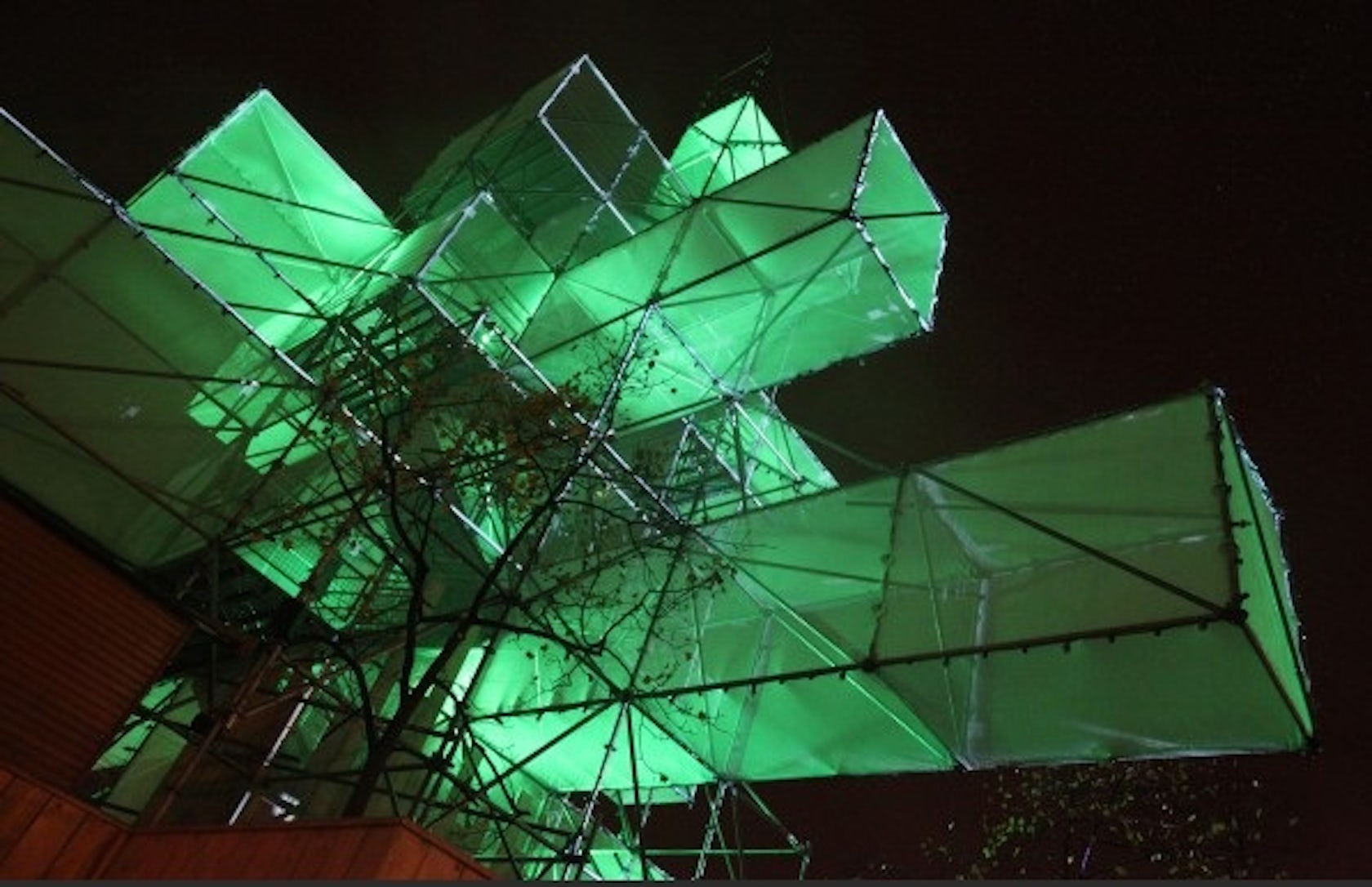 o christmas structure belgium s ultra modern o christmas structure belgium s ultra modern