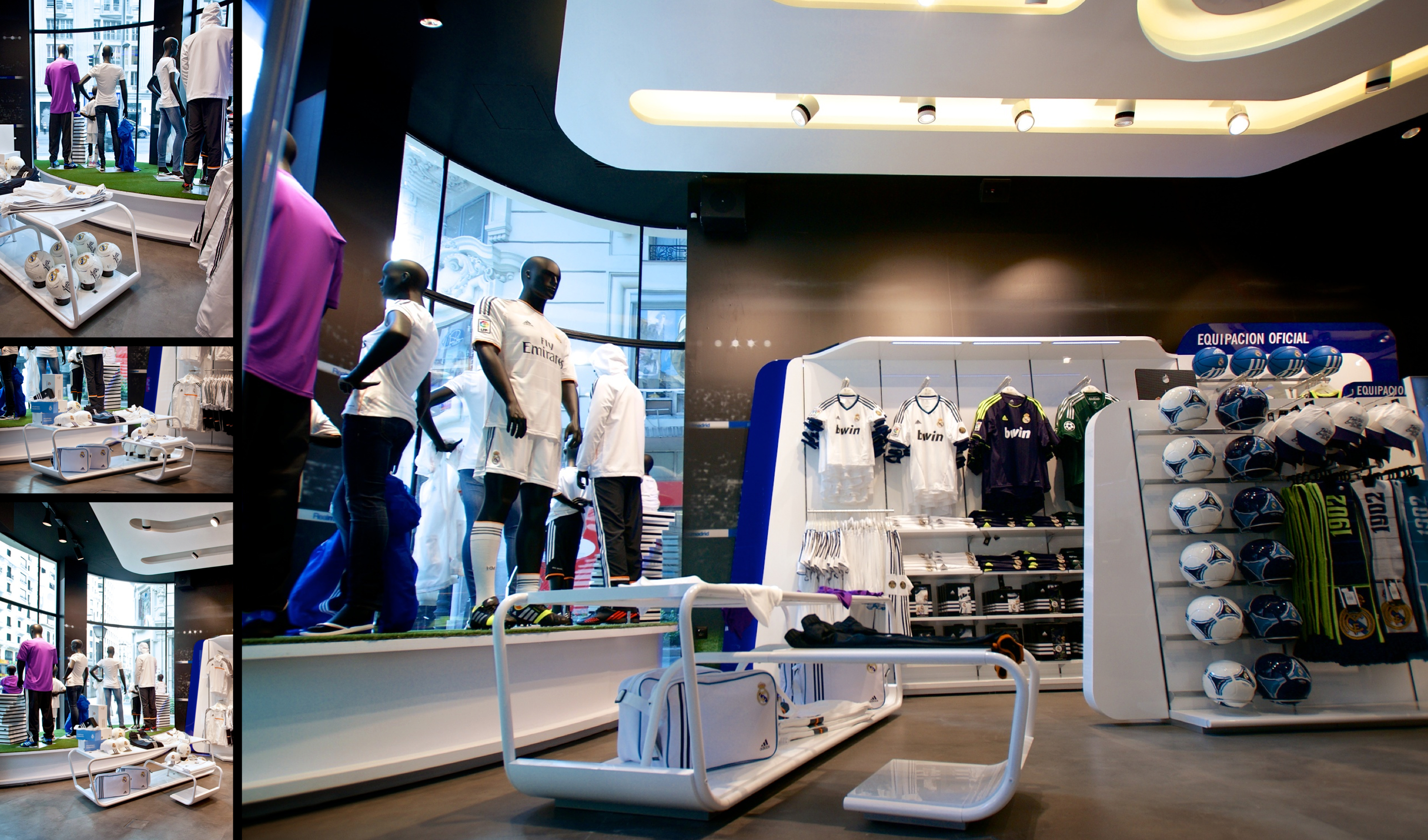 Real Madrid Official Store Gran Via 31 By Sanzpont [arquitectura ...