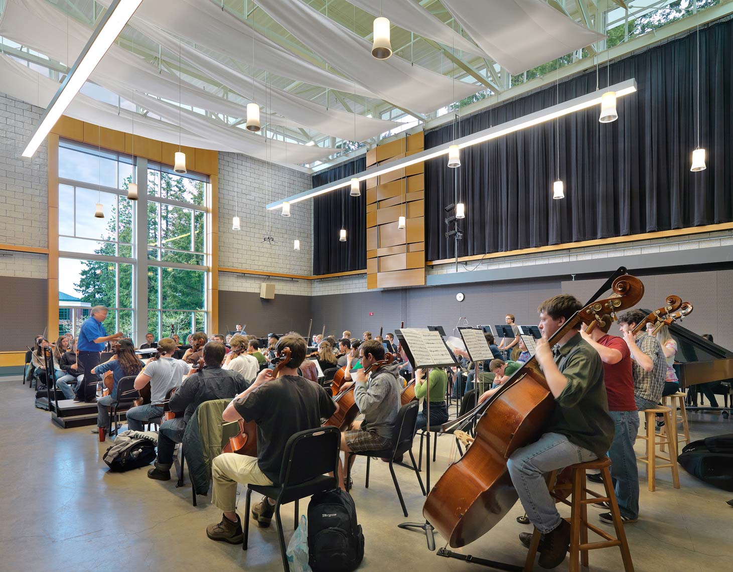 University of Oregon. School of Music + Dance. Architizer