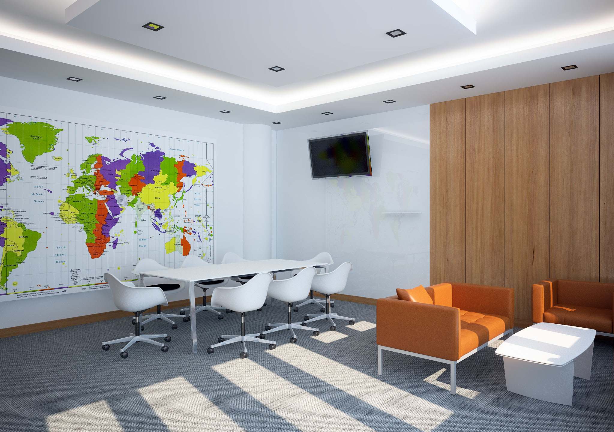 Erdenet Carpet Office Interior Design by E_Dziner - Architizer