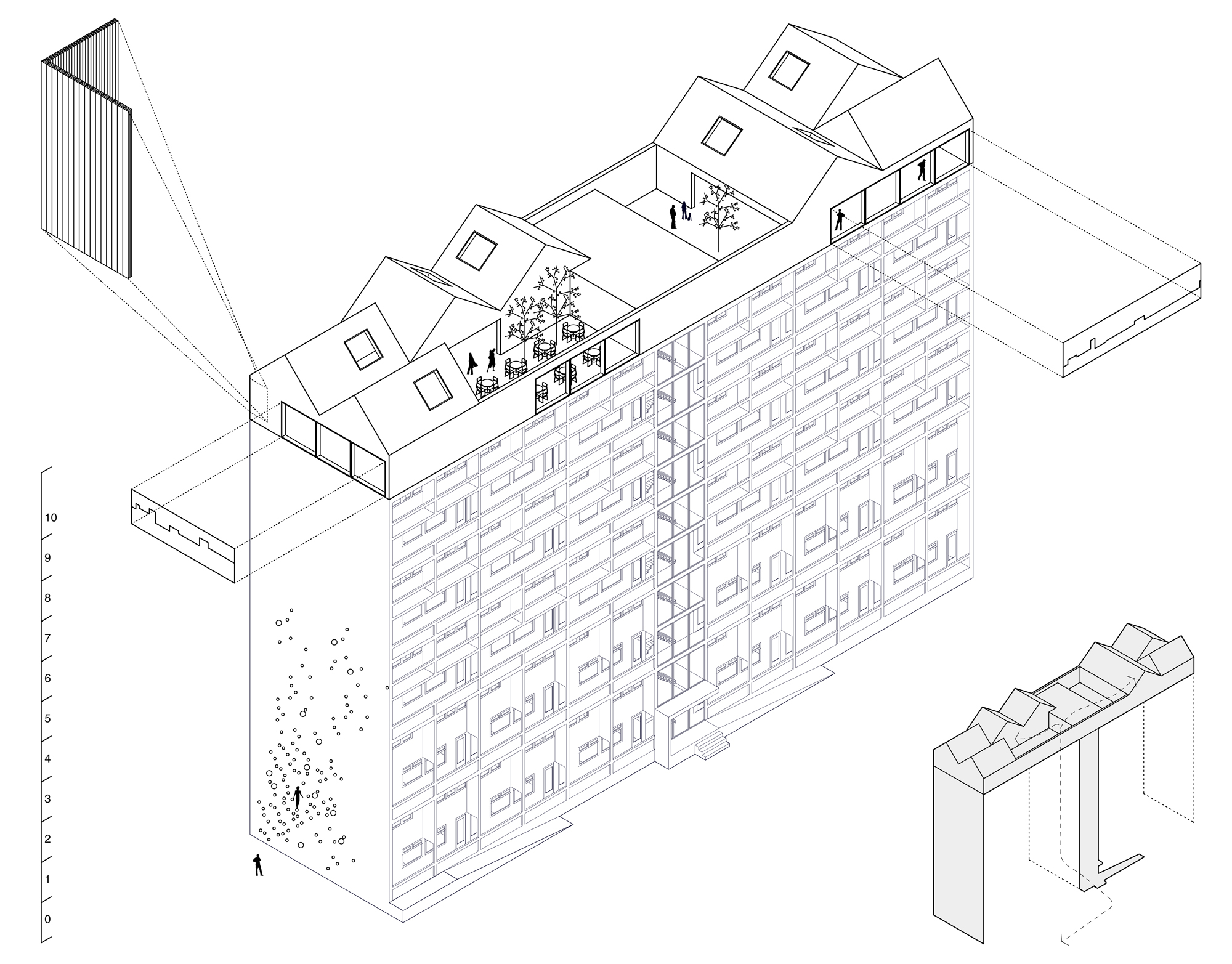 Block Extension by Architecture Practice + Experimentation Architizer