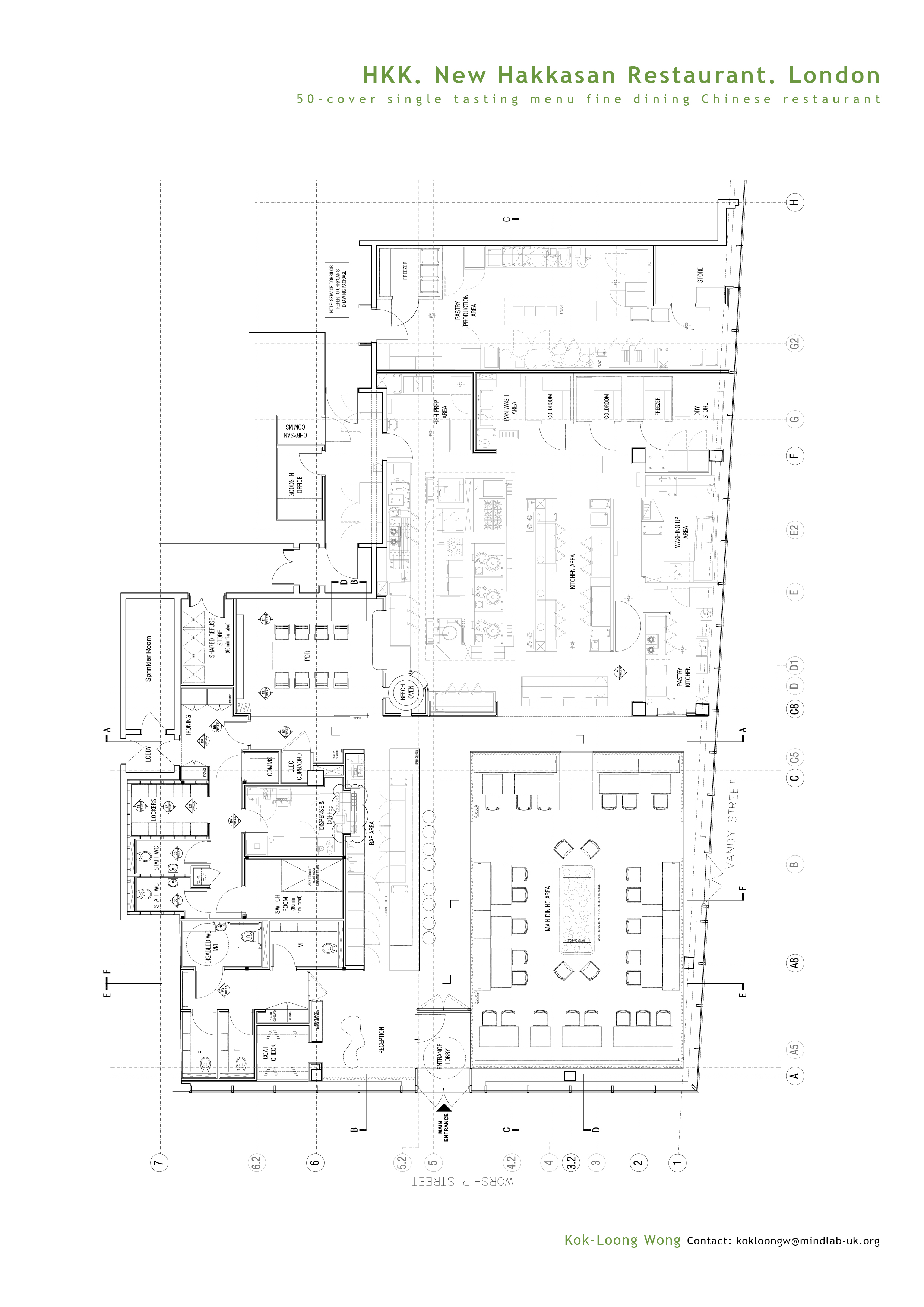 Hkk Restaurant By Hakkasan Group On Architizer