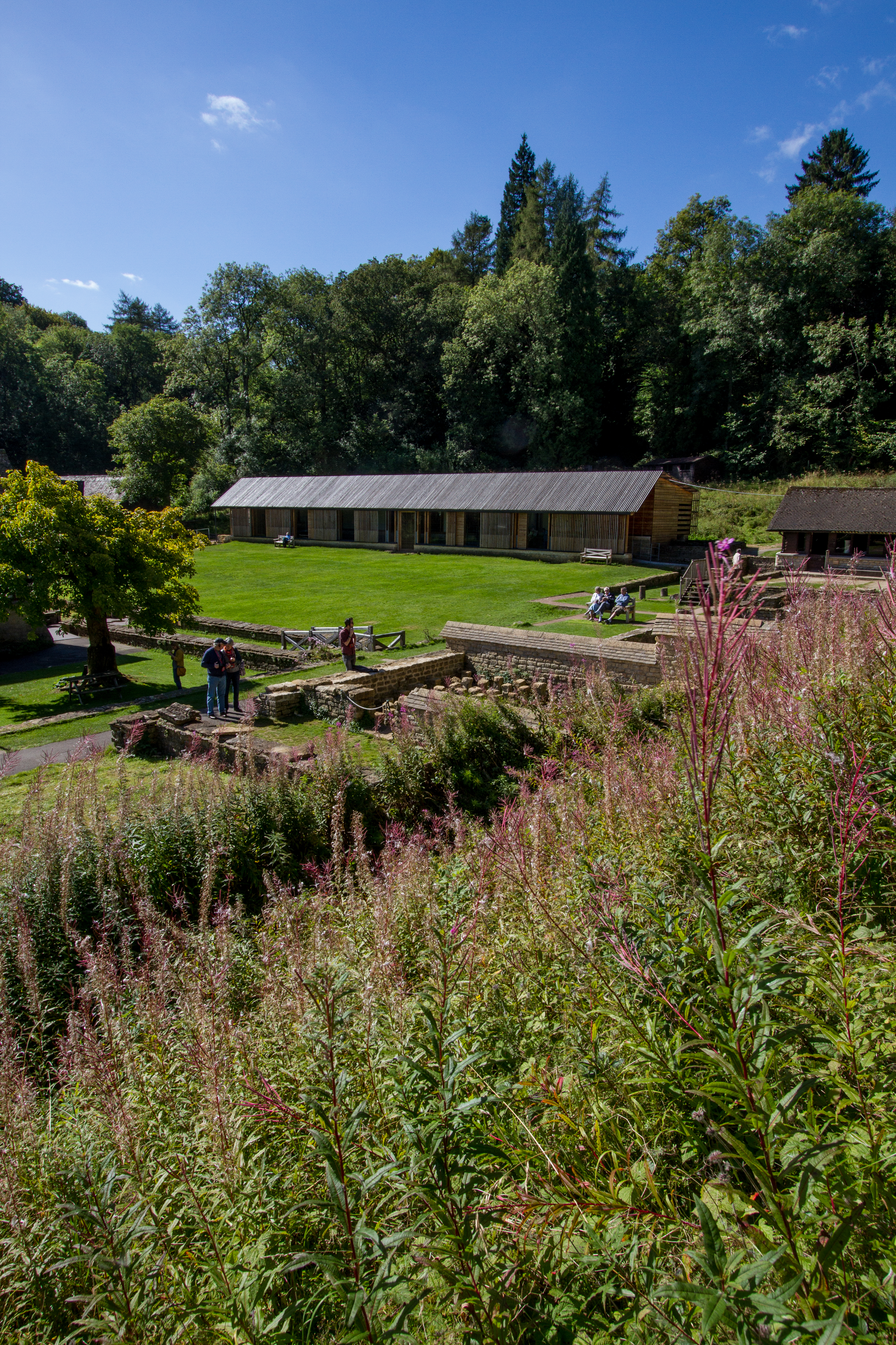Chedworth Roman Villa by Feilden Clegg Bradley Studios Architizer