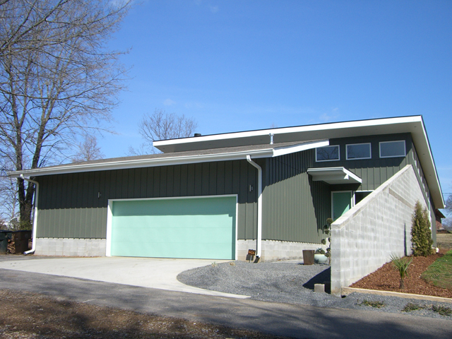 New Mid Century Modern in East Nashville by Ryan Thewes Architect