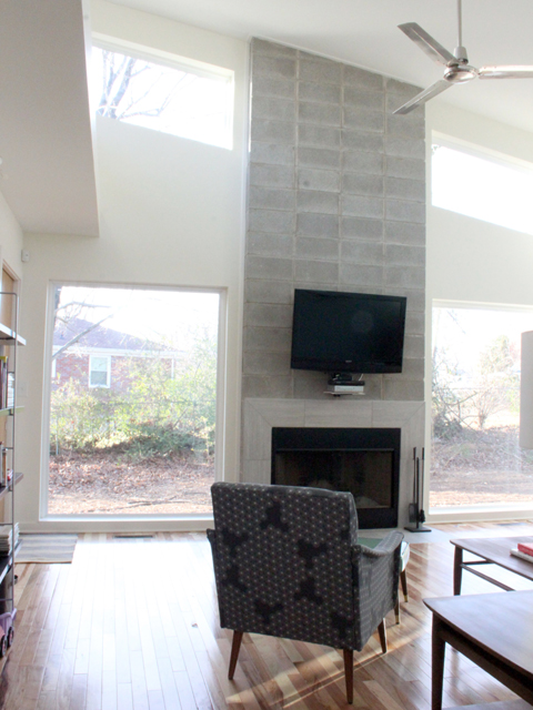 New Mid Century Modern in East Nashville by Ryan Thewes Architect