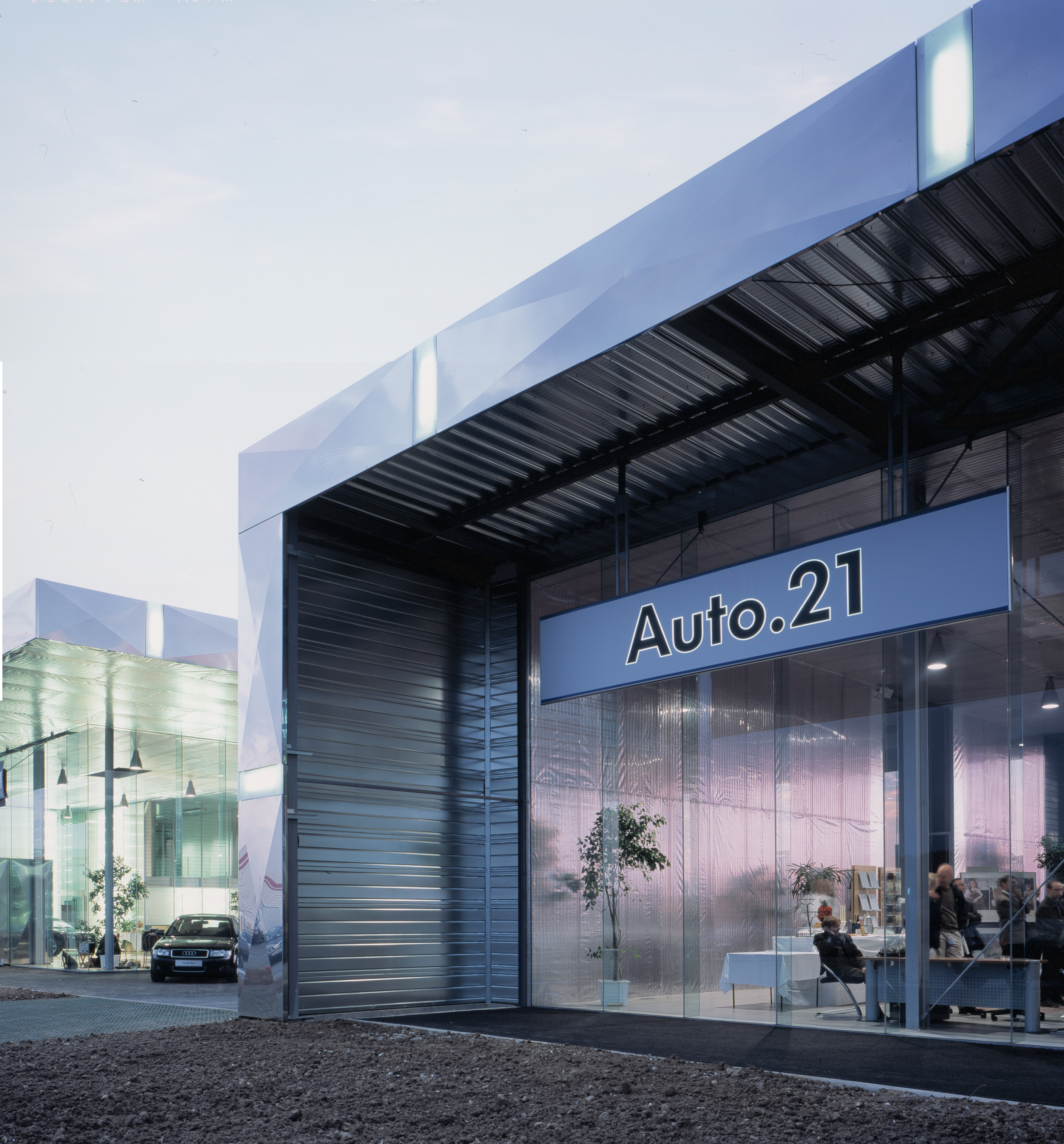 Audi car dealer BFT architectes by Agence Philippe Fichet Architizer