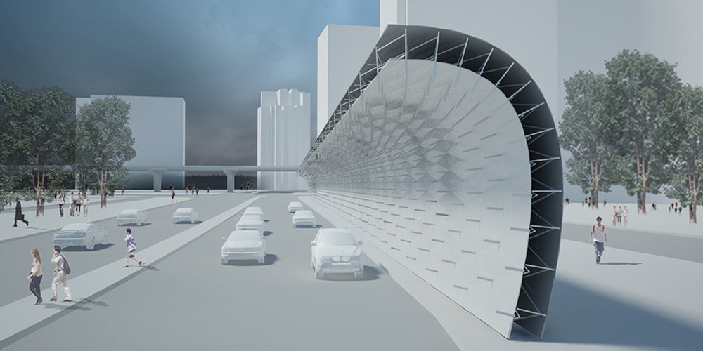 Hong Kong Noise Barrier by OFL Architecture Architizer