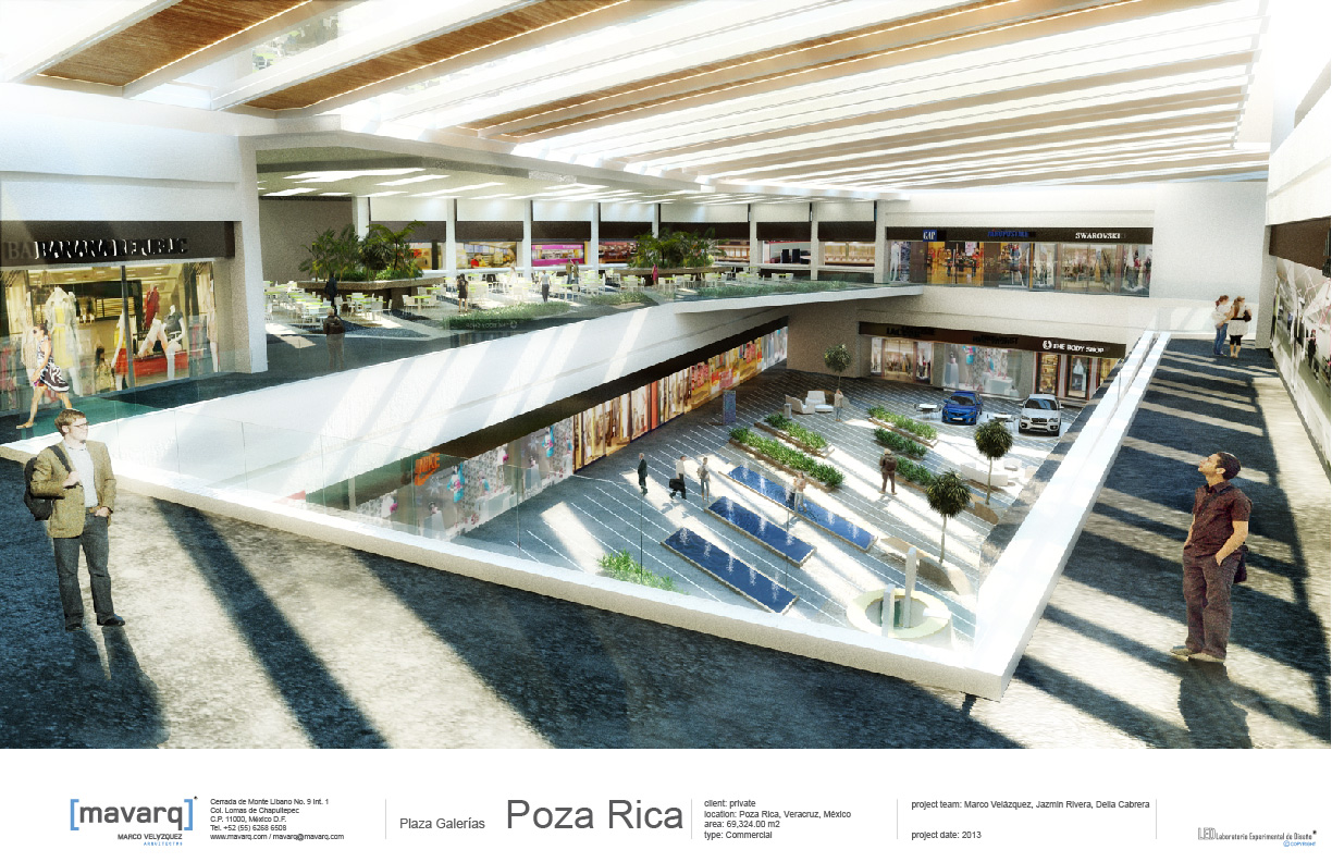 Galerias Poza Rica Proposal by [mavarq] - Architizer, image size:1680x1087