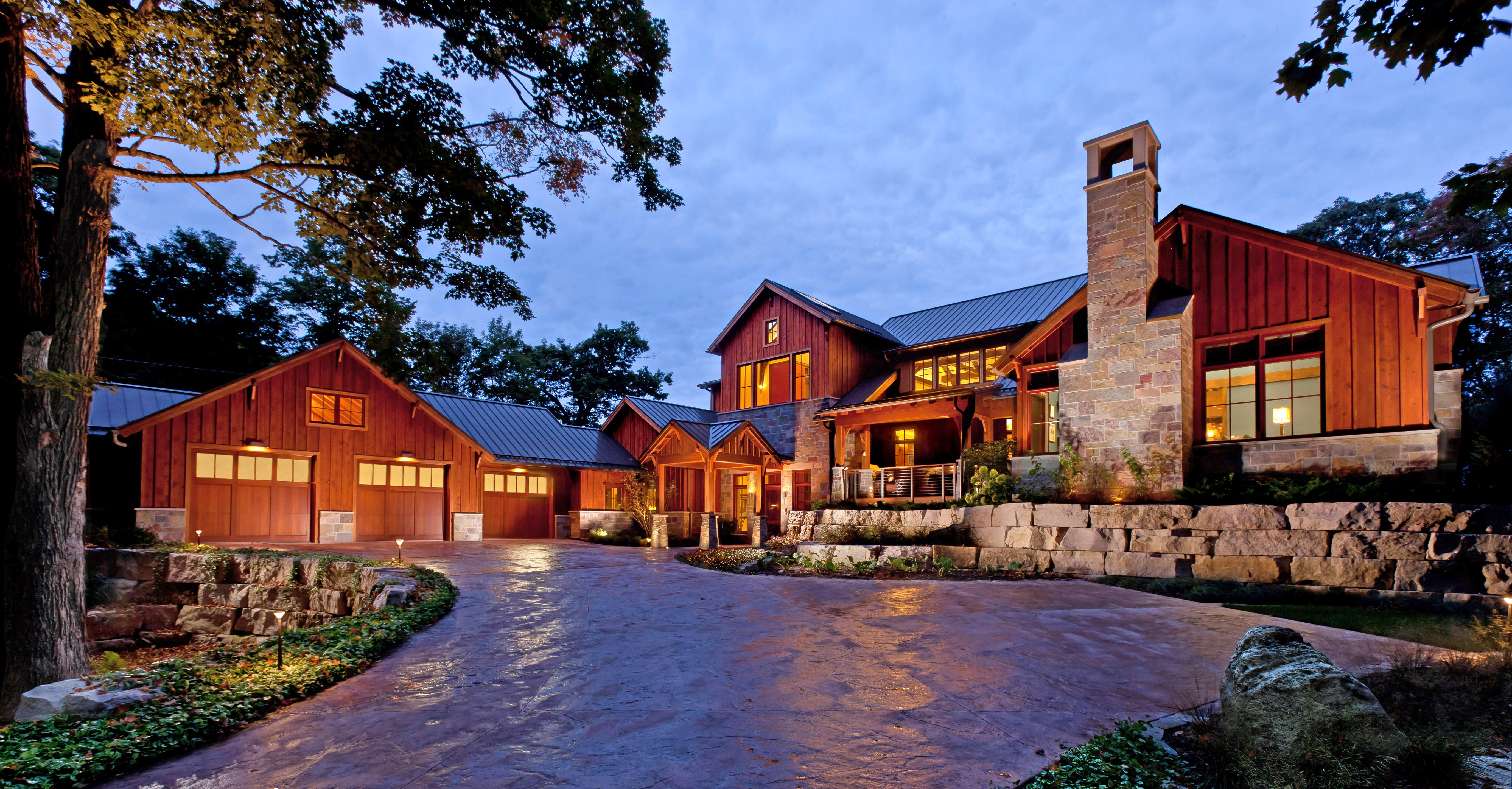 Lake Michigan Residence Cedar Grove by Deep River Parnters, Ltd