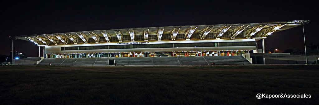 Jawaharlal nehru stadium, delhi case study picture