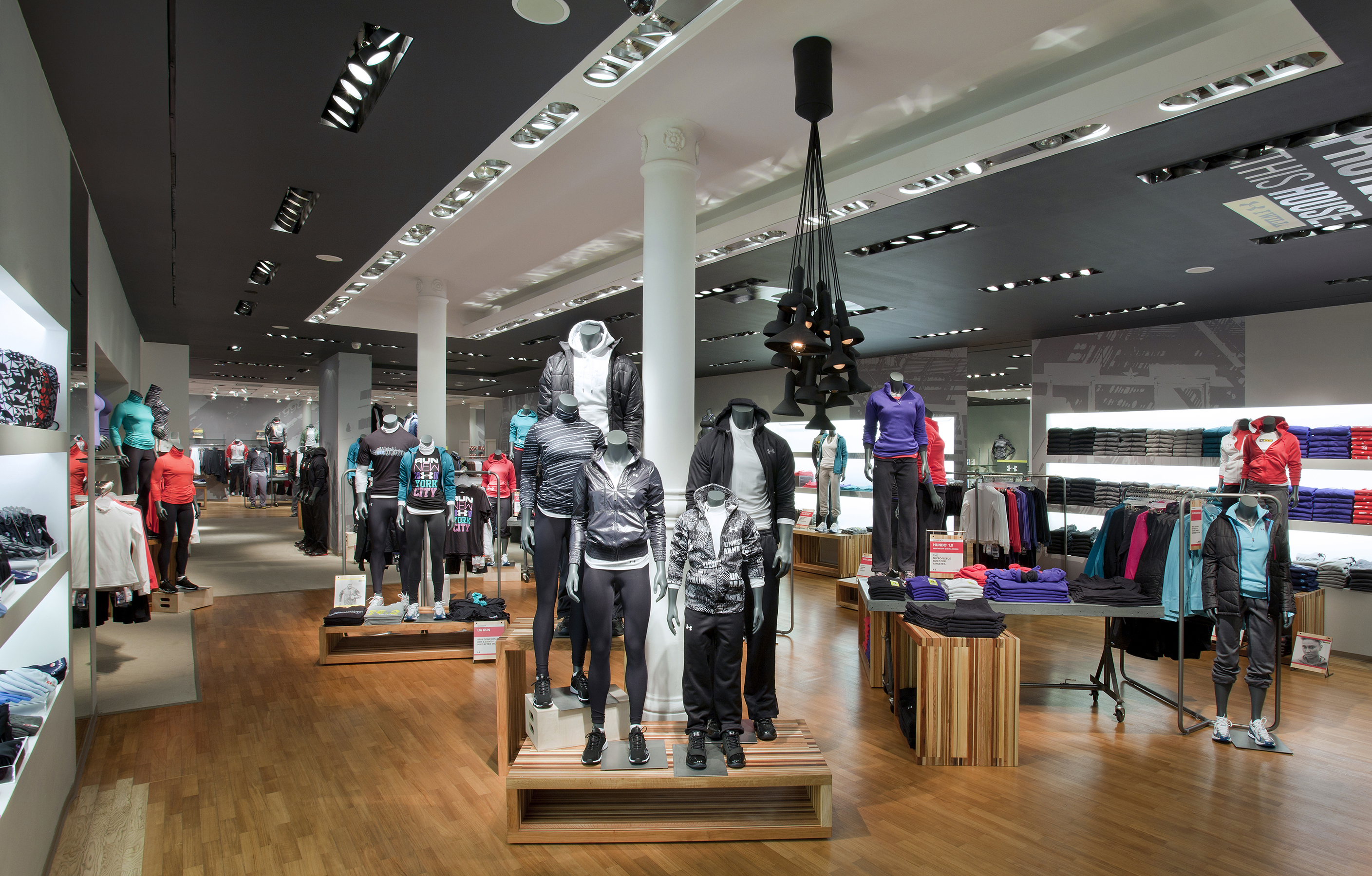 Under Armour Store by MJ Sagan Architecture Architizer