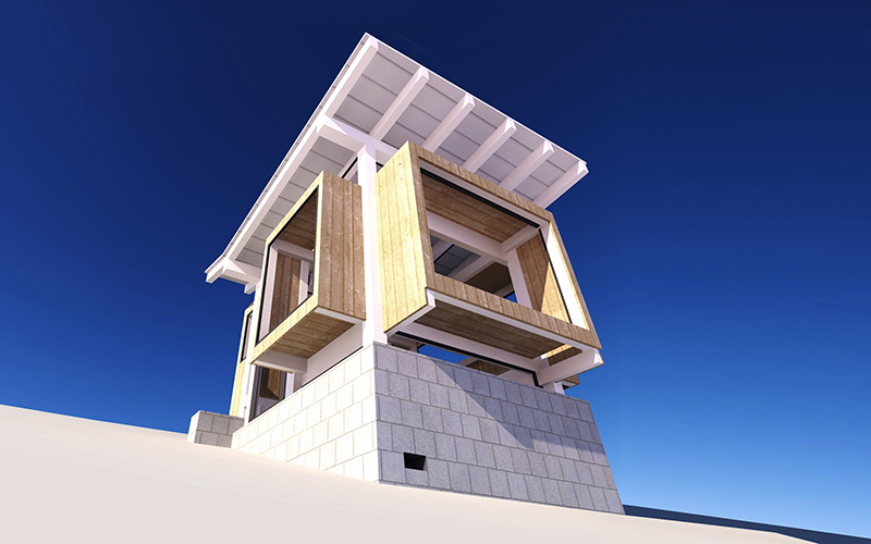 Fallahpour Tea Hut by Jeffery S. Poss Architect Architizer