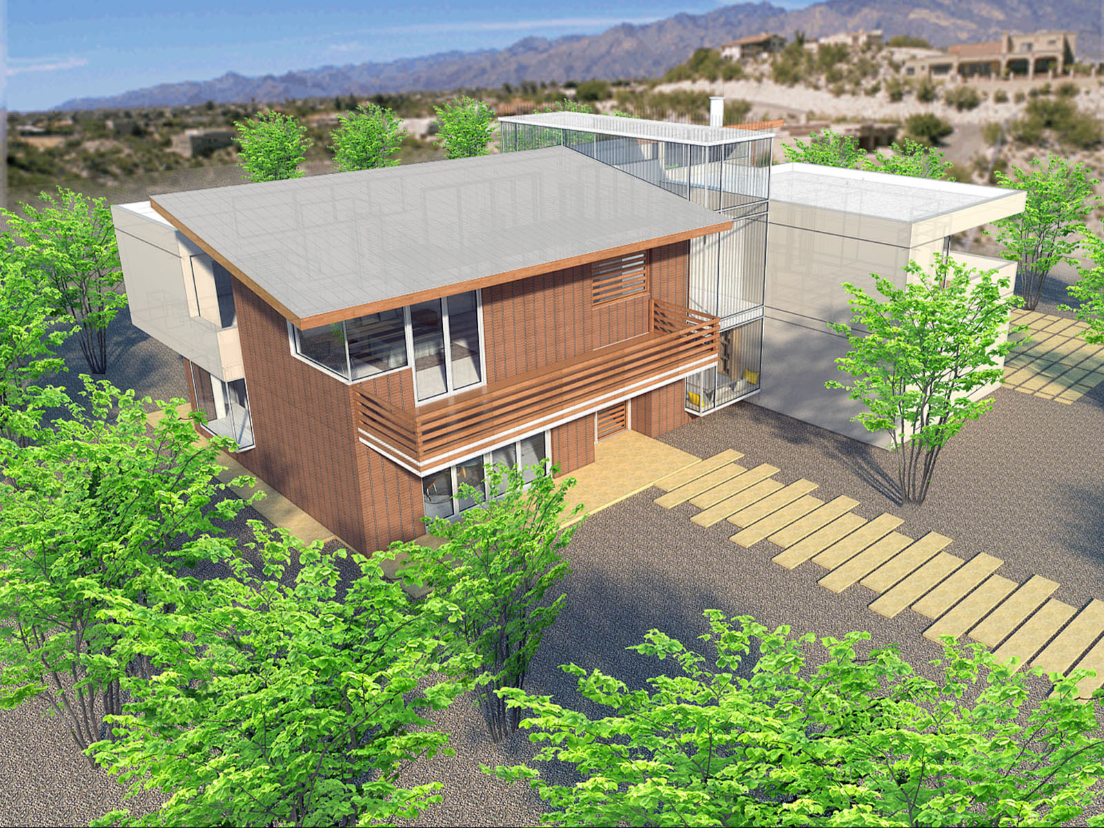 San Diego High Chaparral Home by MTP Architects - Architizer