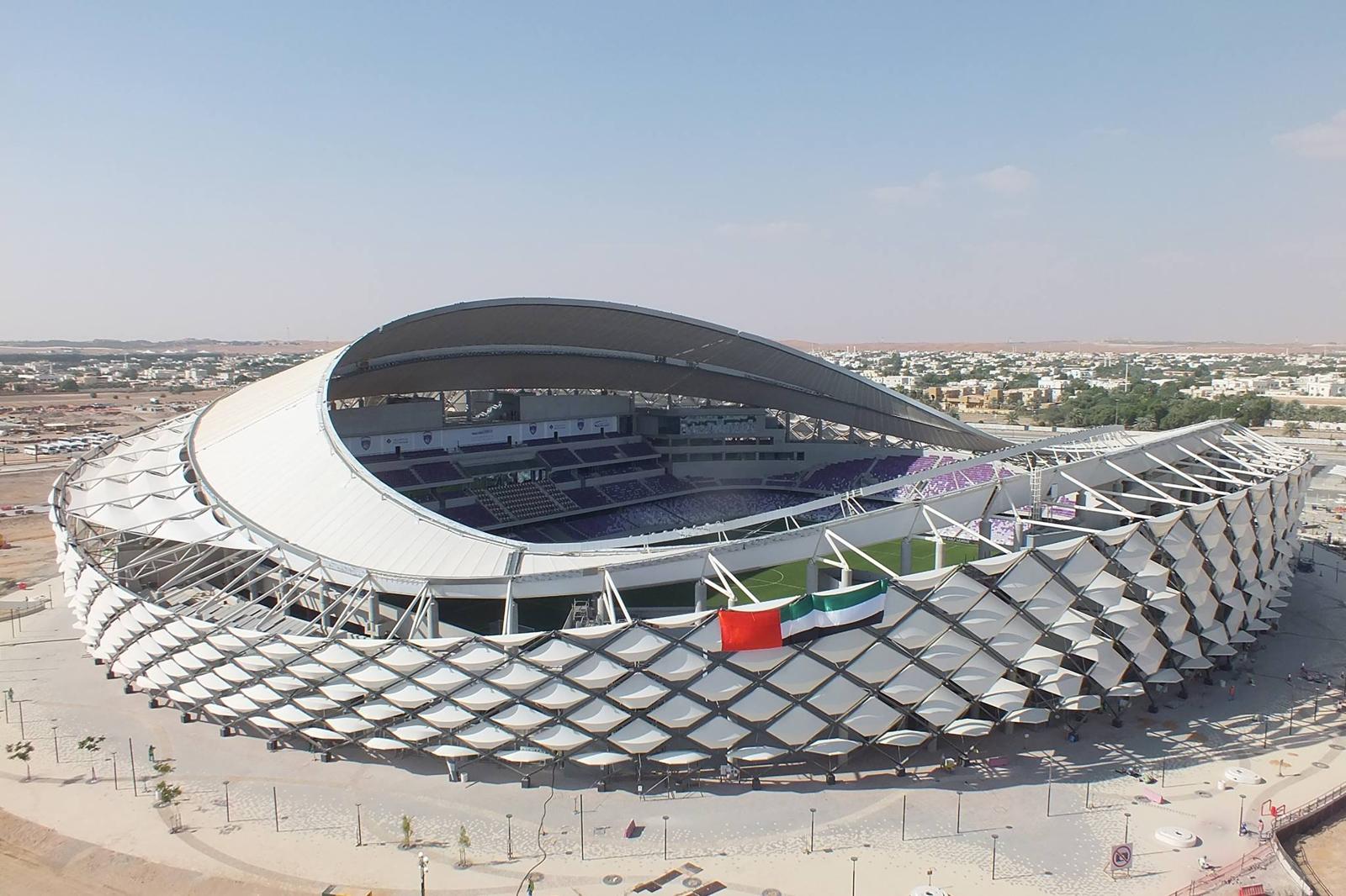 Hazza Bin Zayed (HBZ) Stadium by BDP Pattern Architizer