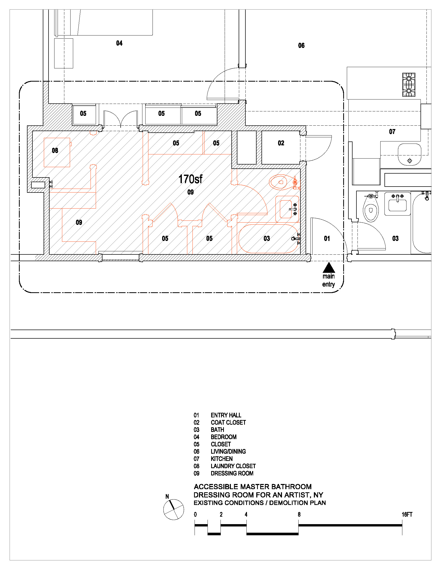 Connie S 170 Sf Accessible Master Bath Dressing Room Fit
