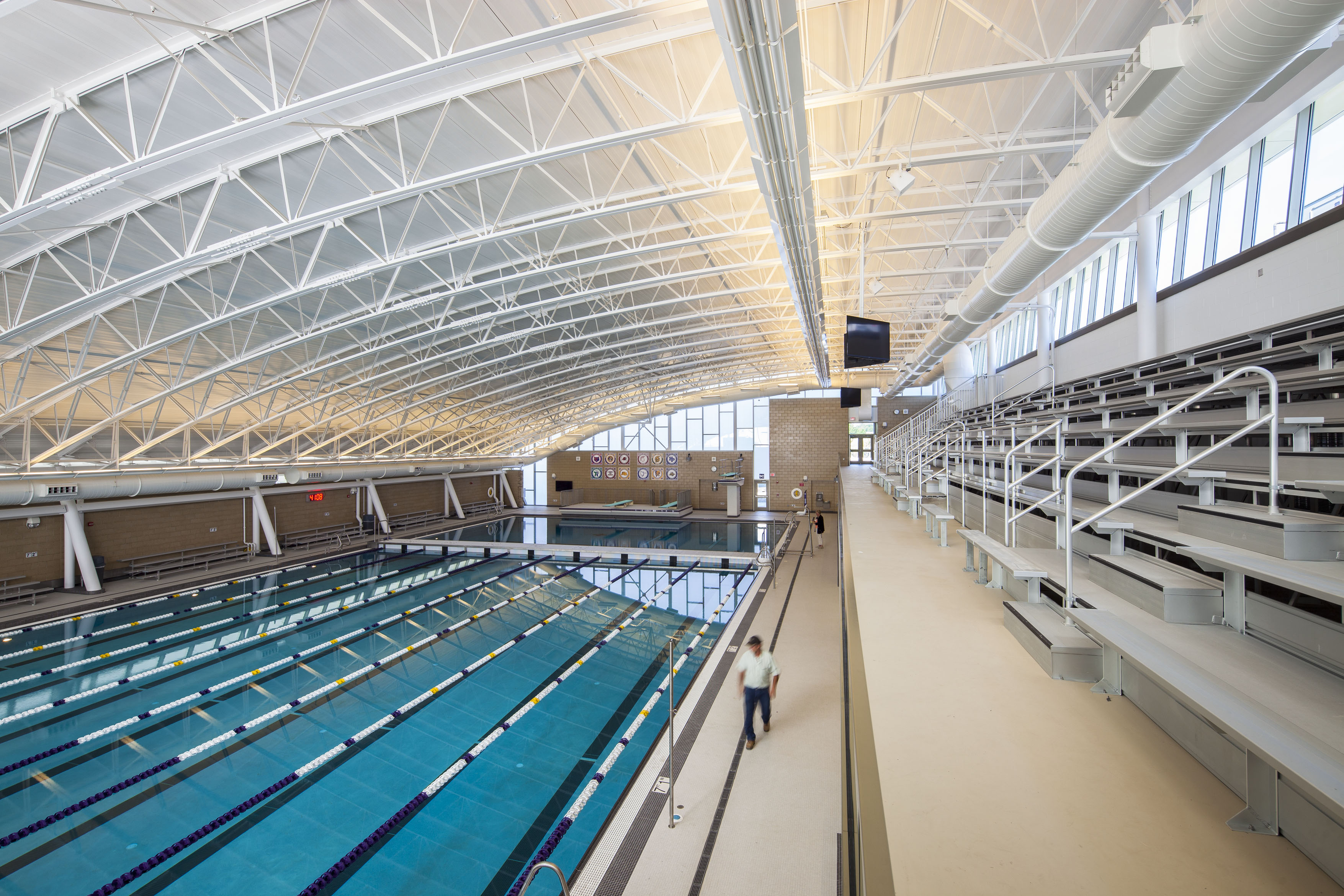 Niles North High School Aquatics Center by Legat Architects, Inc