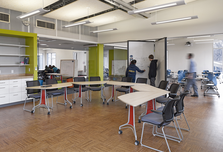 Barrie School Research + Learning Lab by Hord Coplan Macht Architizer