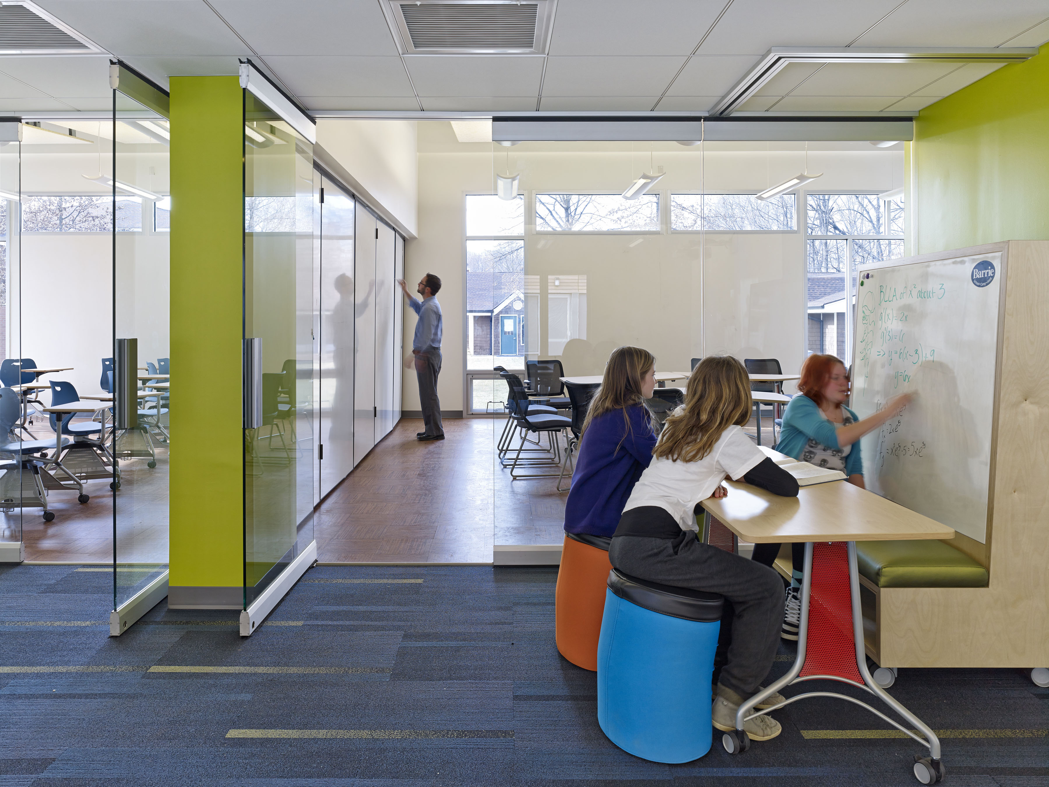 Barrie School Research + Learning Lab by Hord Coplan Macht Architizer