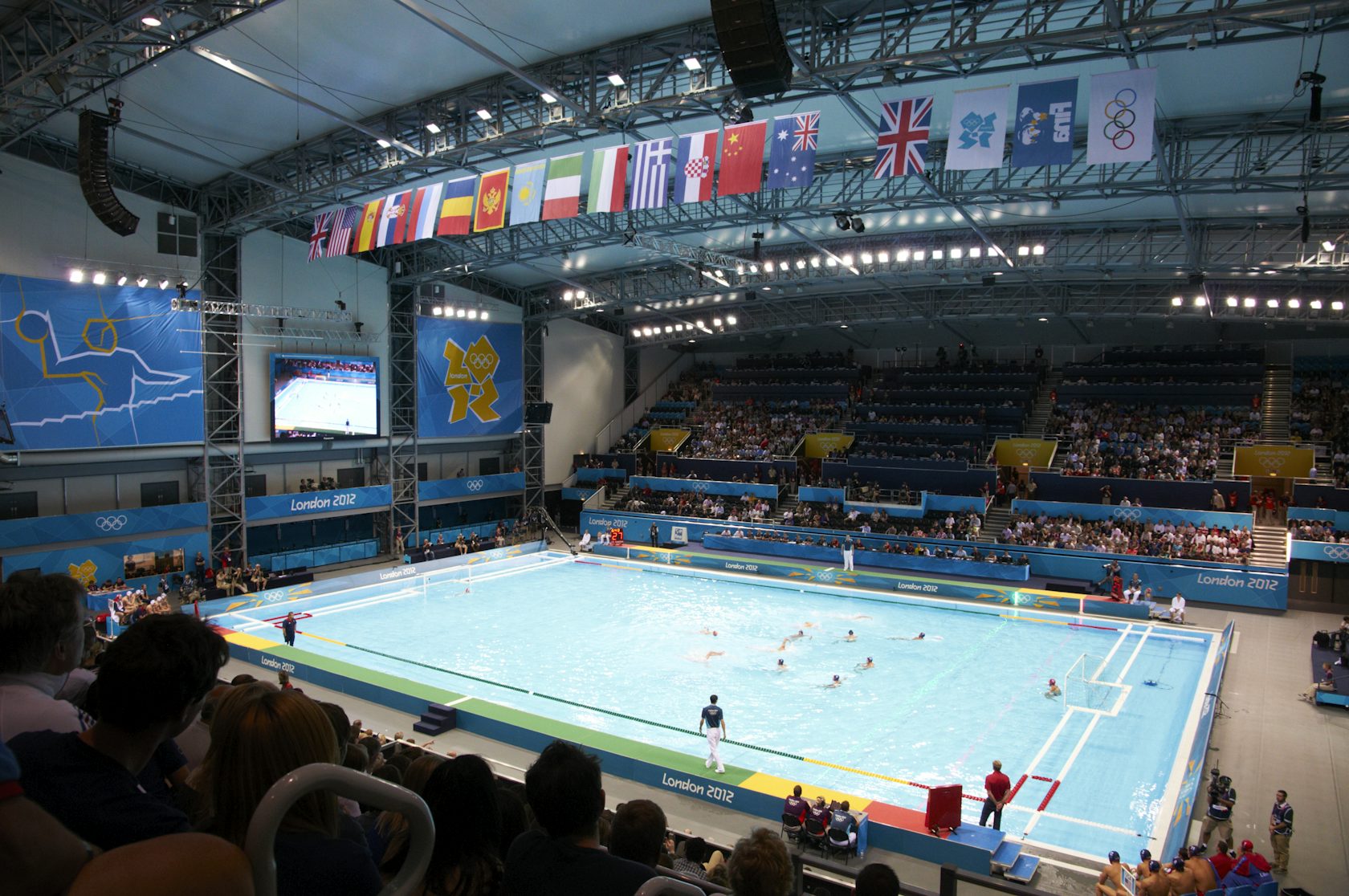 London 2012 Water Polo Arena Architizer