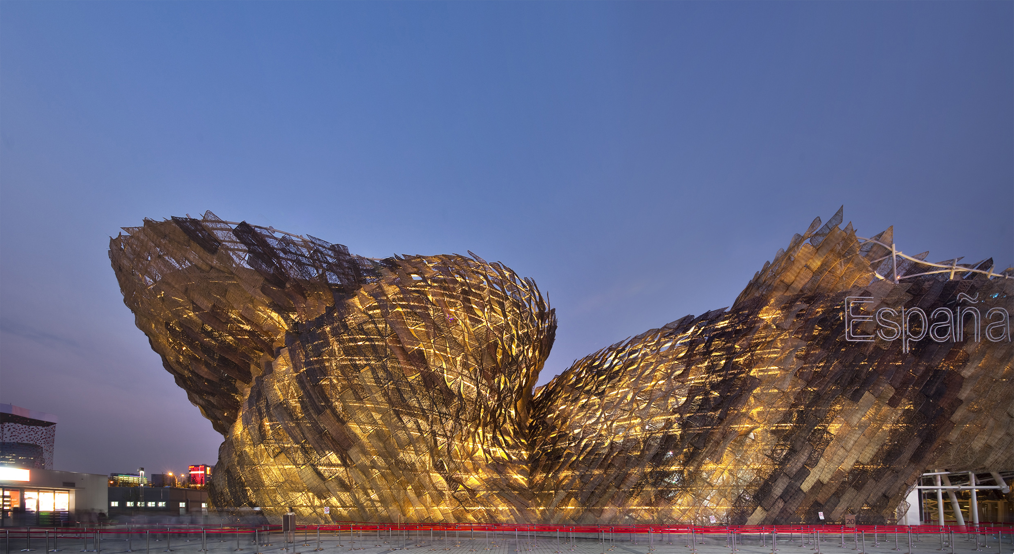 SPANISH PAVILION FOR EXPO SHANGHAI 2010 by Miralles Tagliabue EMBT