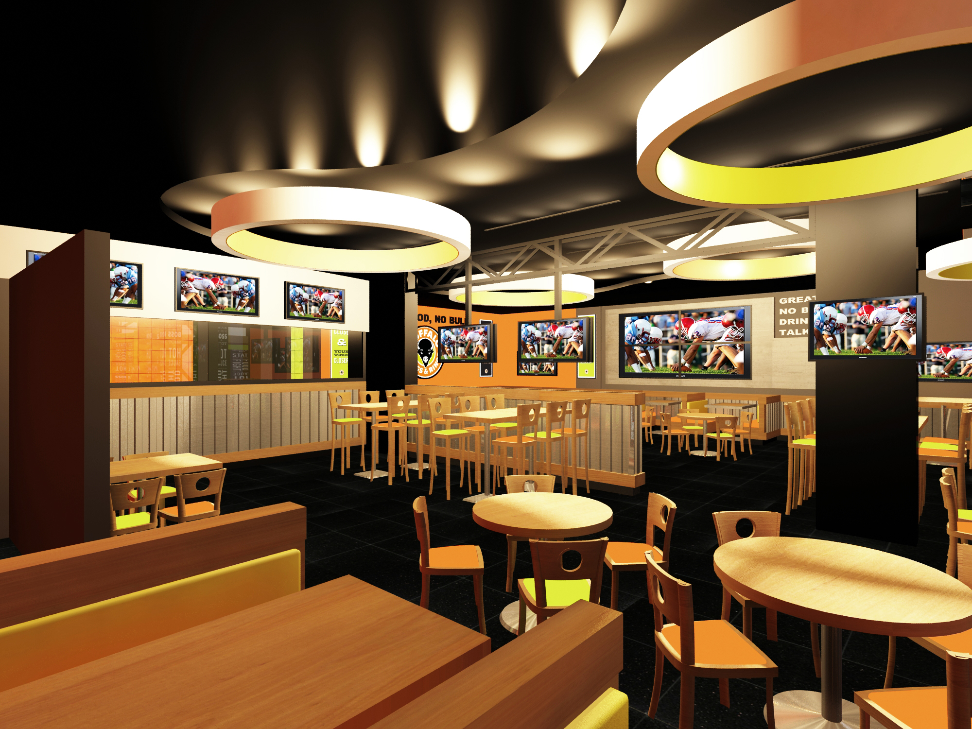 Buffalo Wings & RIngs by White Design House Architizer