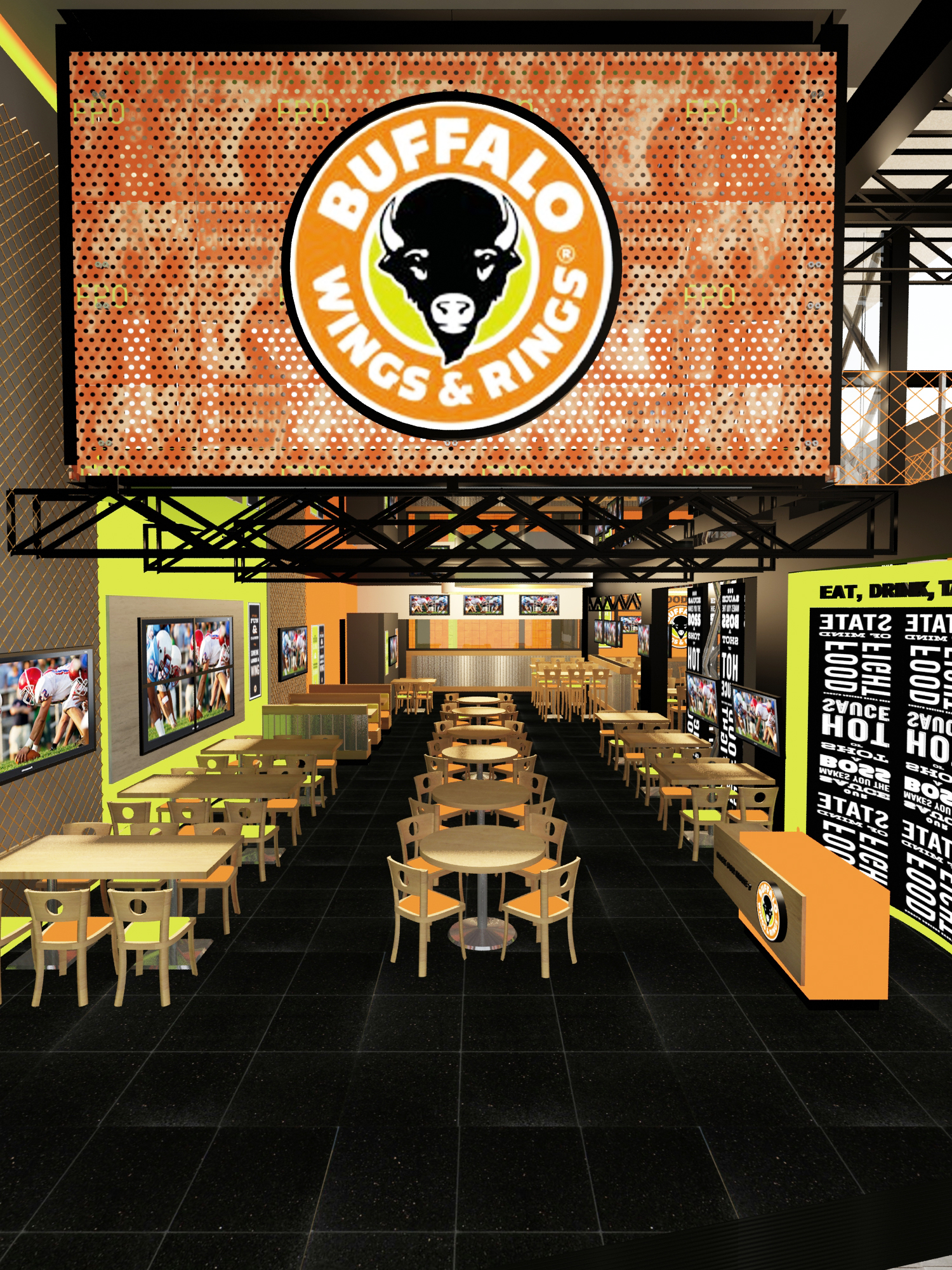 Buffalo Wings & RIngs by White Design House Architizer