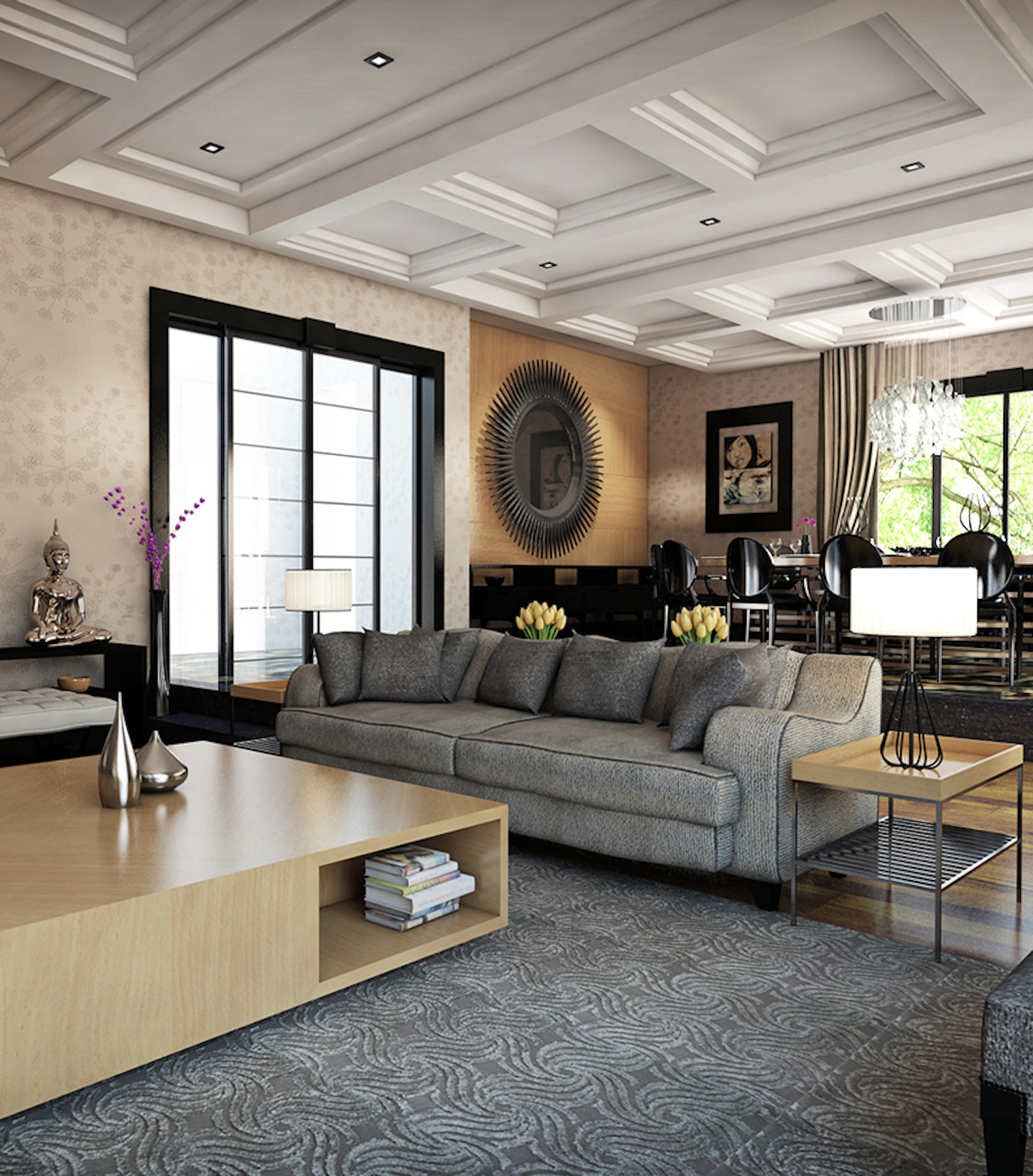 Villa Living Room - Architizer