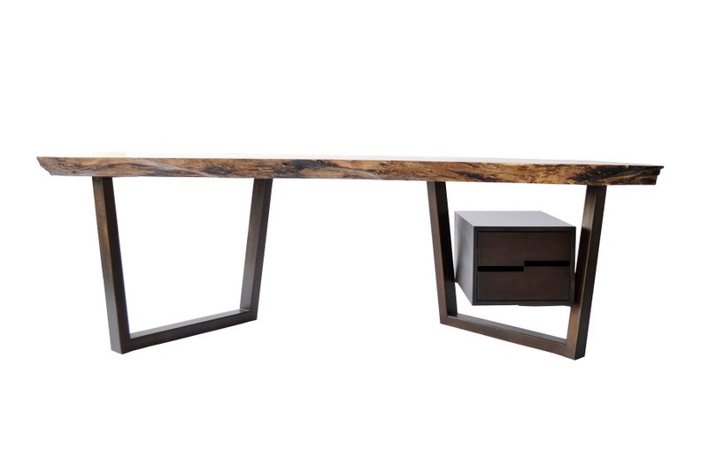 SPALTED MAPLE DESK from Andre Joyau Architizer