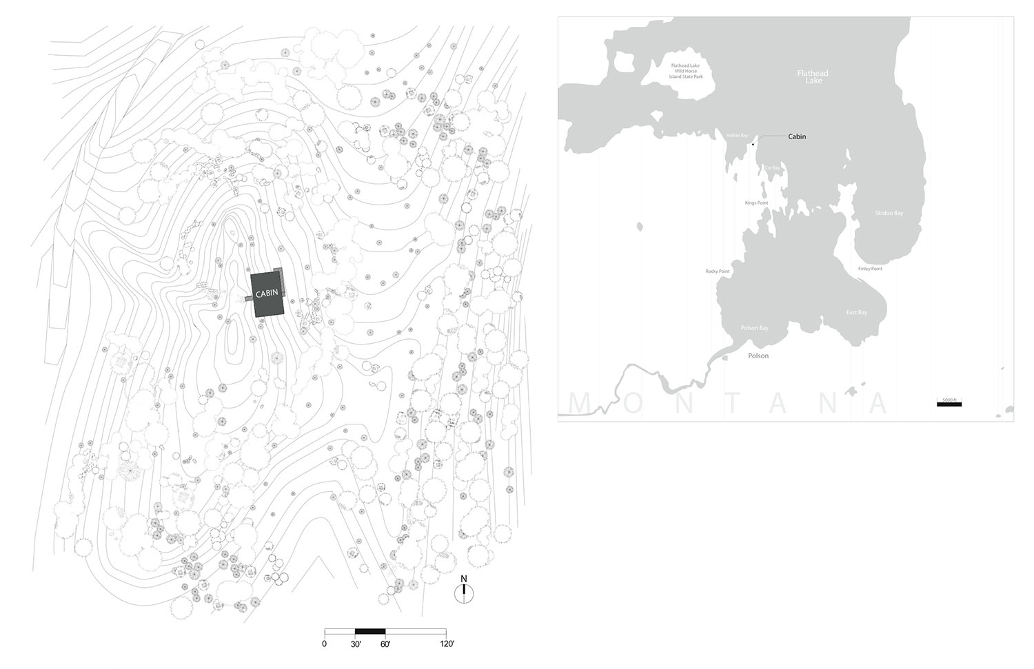 Cabin On Flathead Lake On Architizer