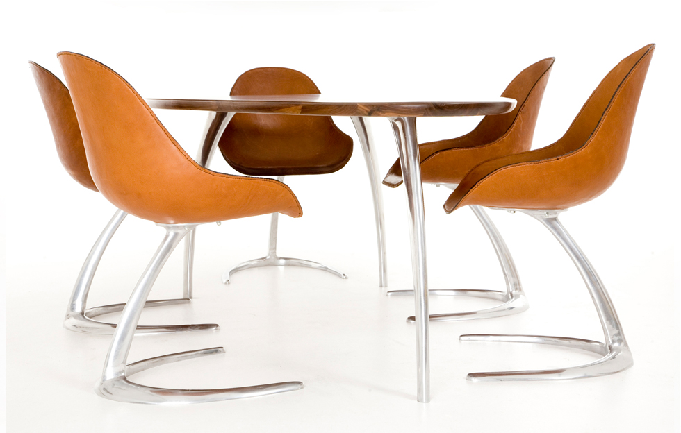 Leather Table & Chairs by de Bruir - Architizer