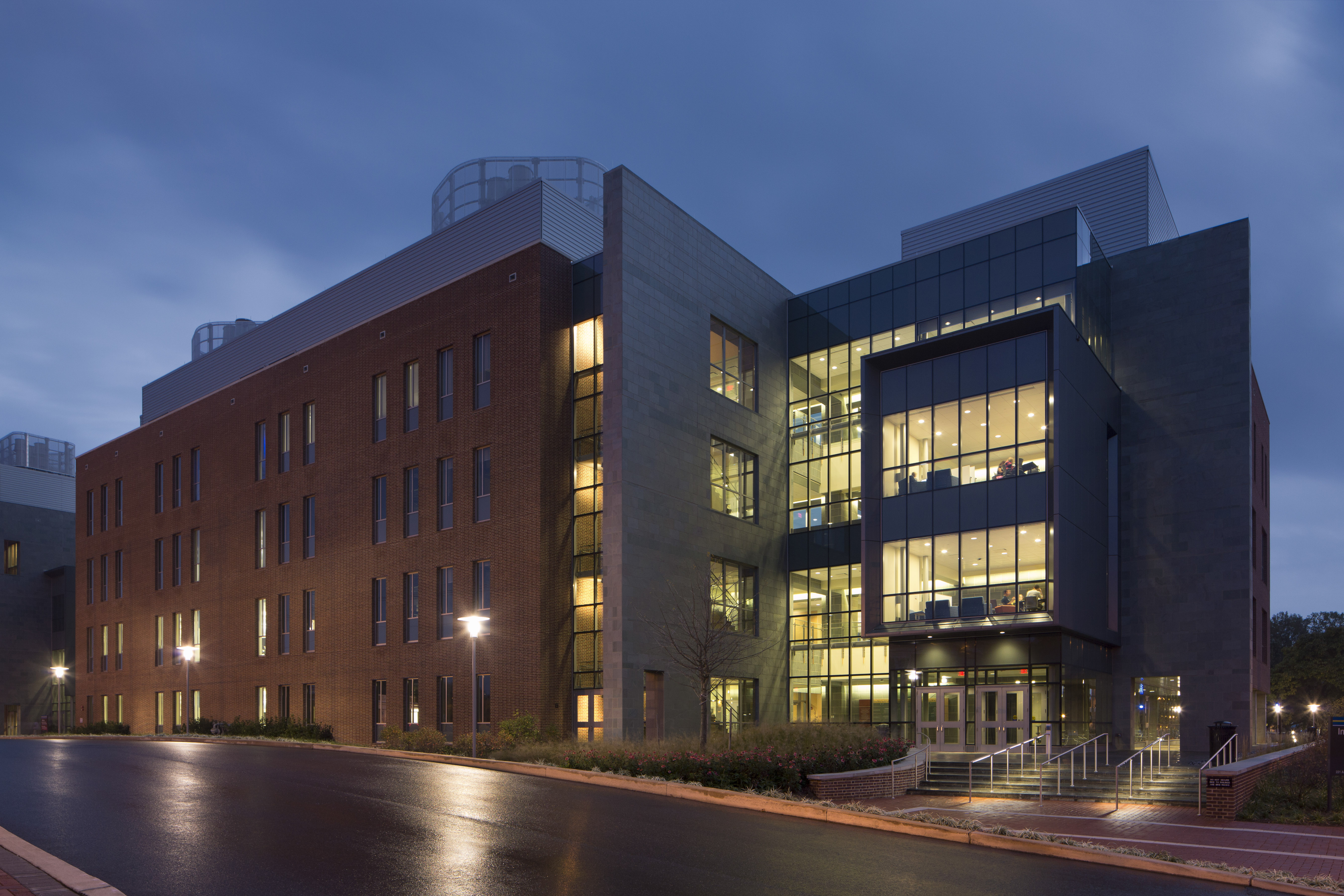 Interdisciplinary Science & Engineering (ISE) Building at the