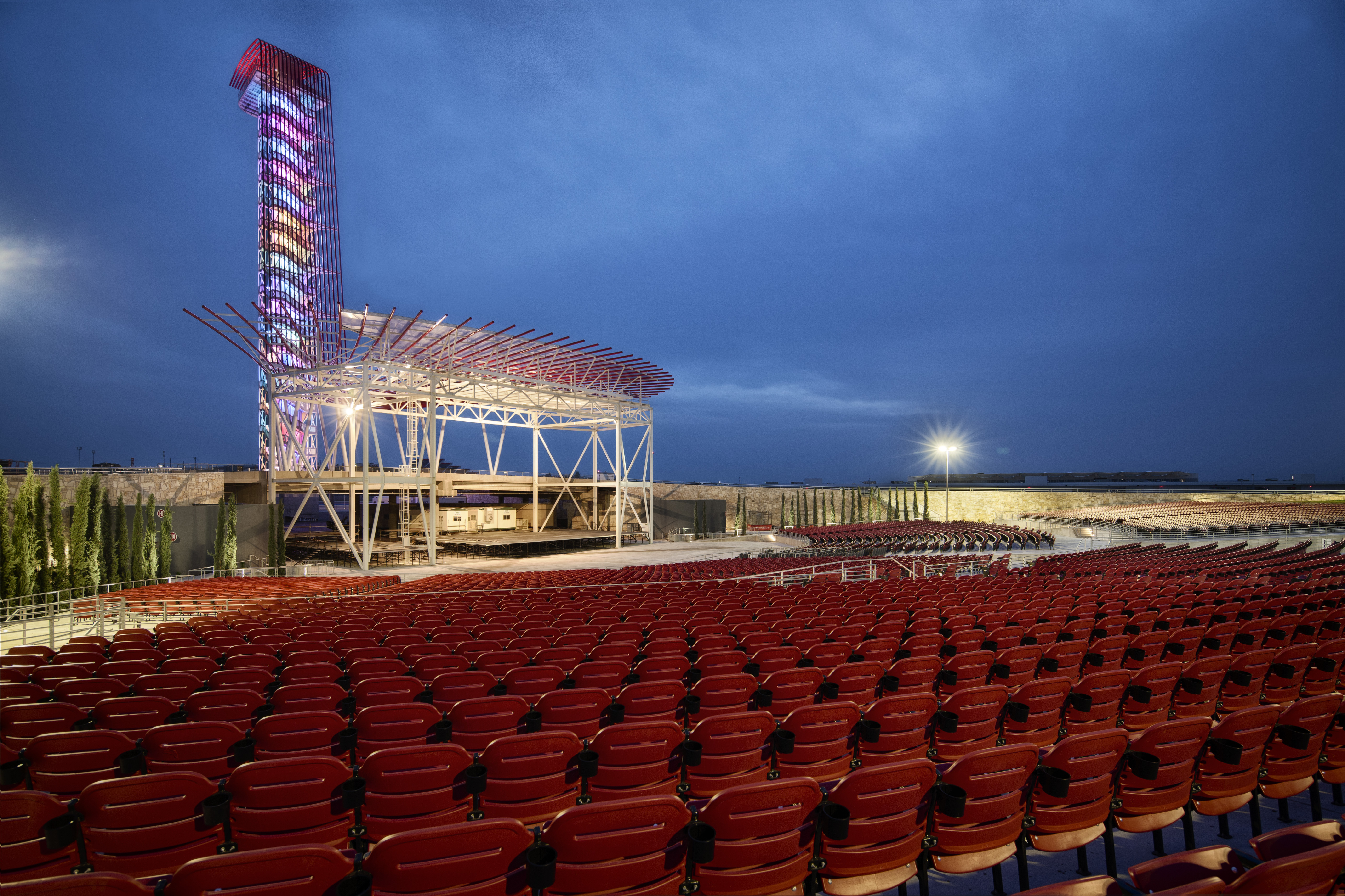 Grand Plaza and Austin360 Amphitheater Architizer