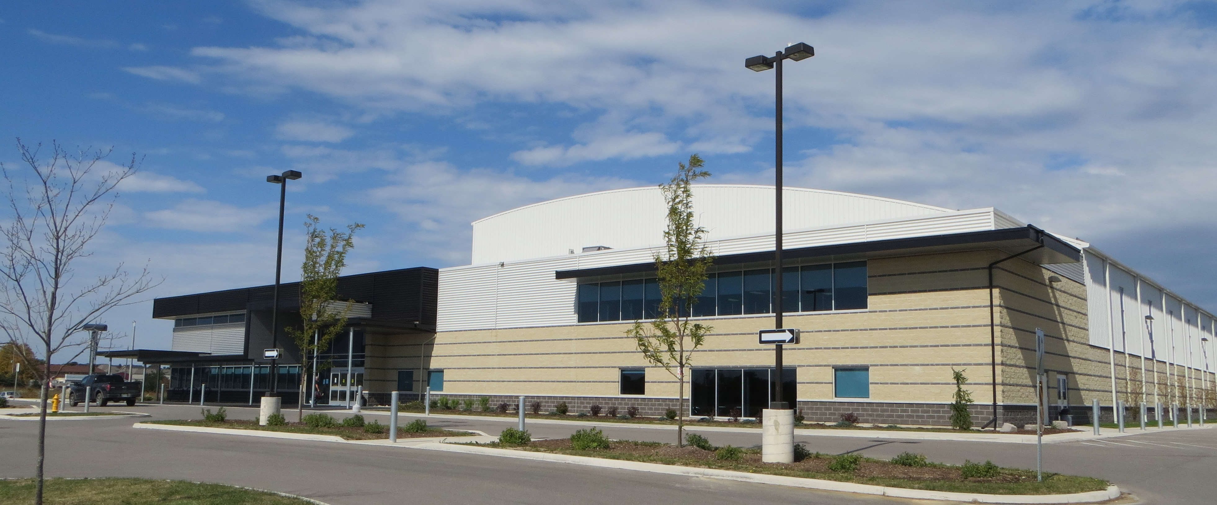 Trisan Centre Curling, Hockey, Fitness by GM Diemert Architect Inc