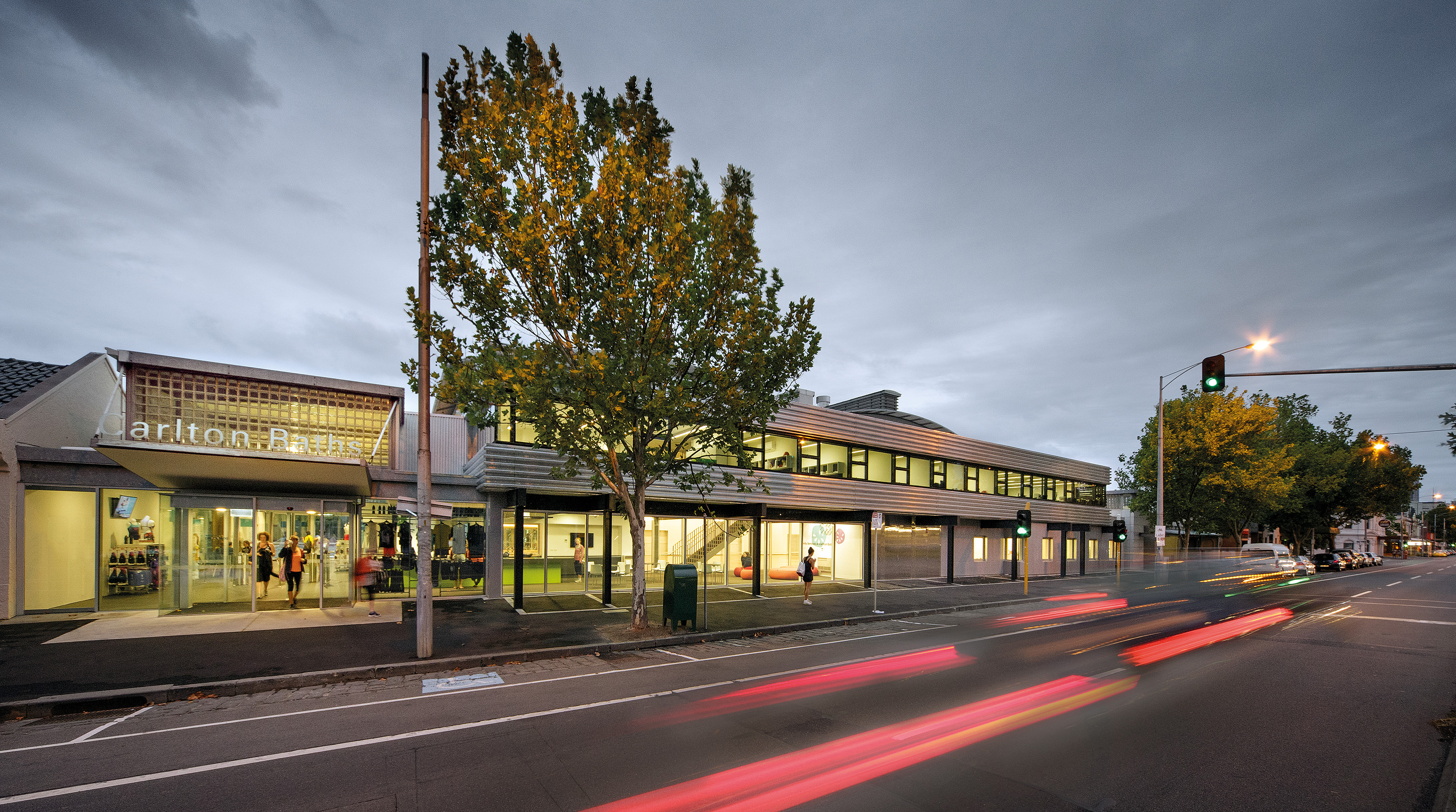 Carlton Baths & Family Resource Centre by Peter Elliott Architecture