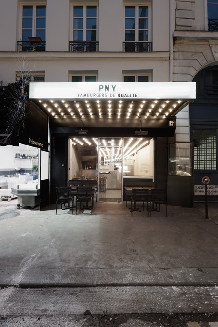 Paris NewYork restaurant Architizer