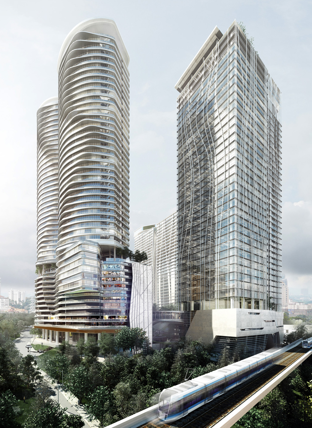 Idea 847398: KL Gateway Mixed Use Development By 10 DESIGN In Kuala ...