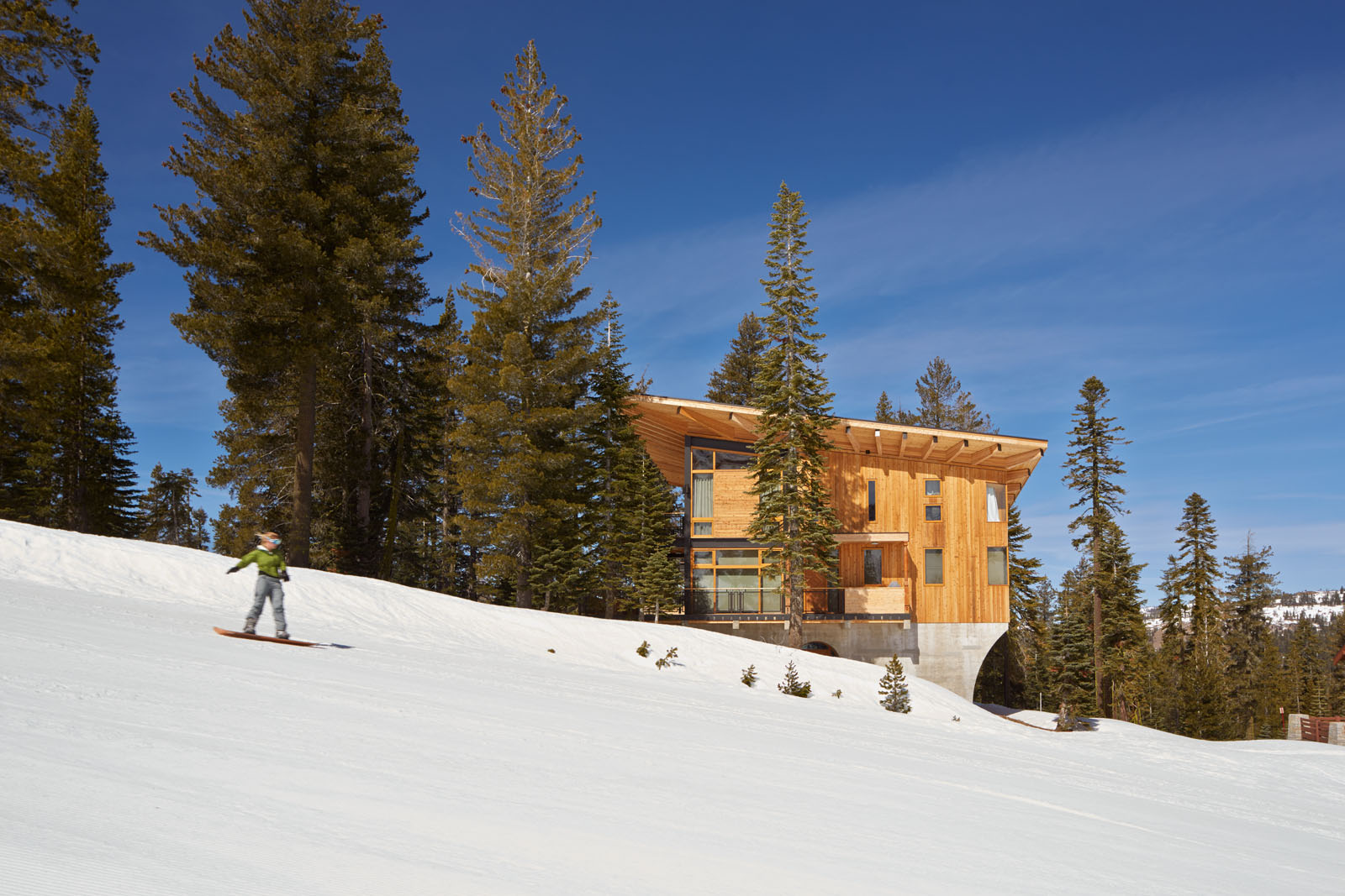 Ski cabin photo