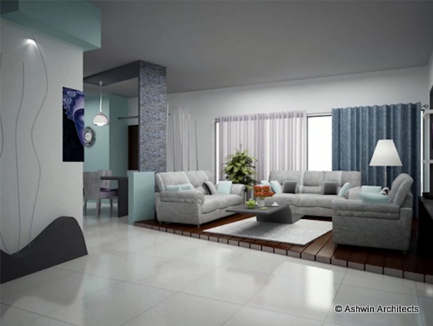 Home Interior Design in Bangalore - Jyothi’s 4 BHK Apartment by AA ...