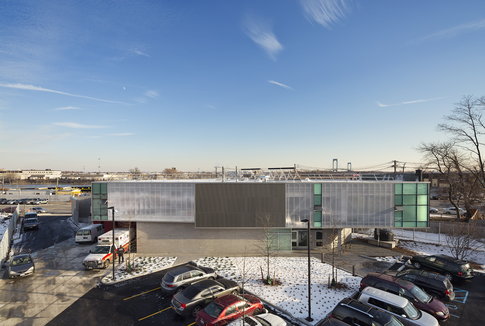 Zerega Avenue EMS Station by SmithMiller + Hawkinson Architects LLP Architizer