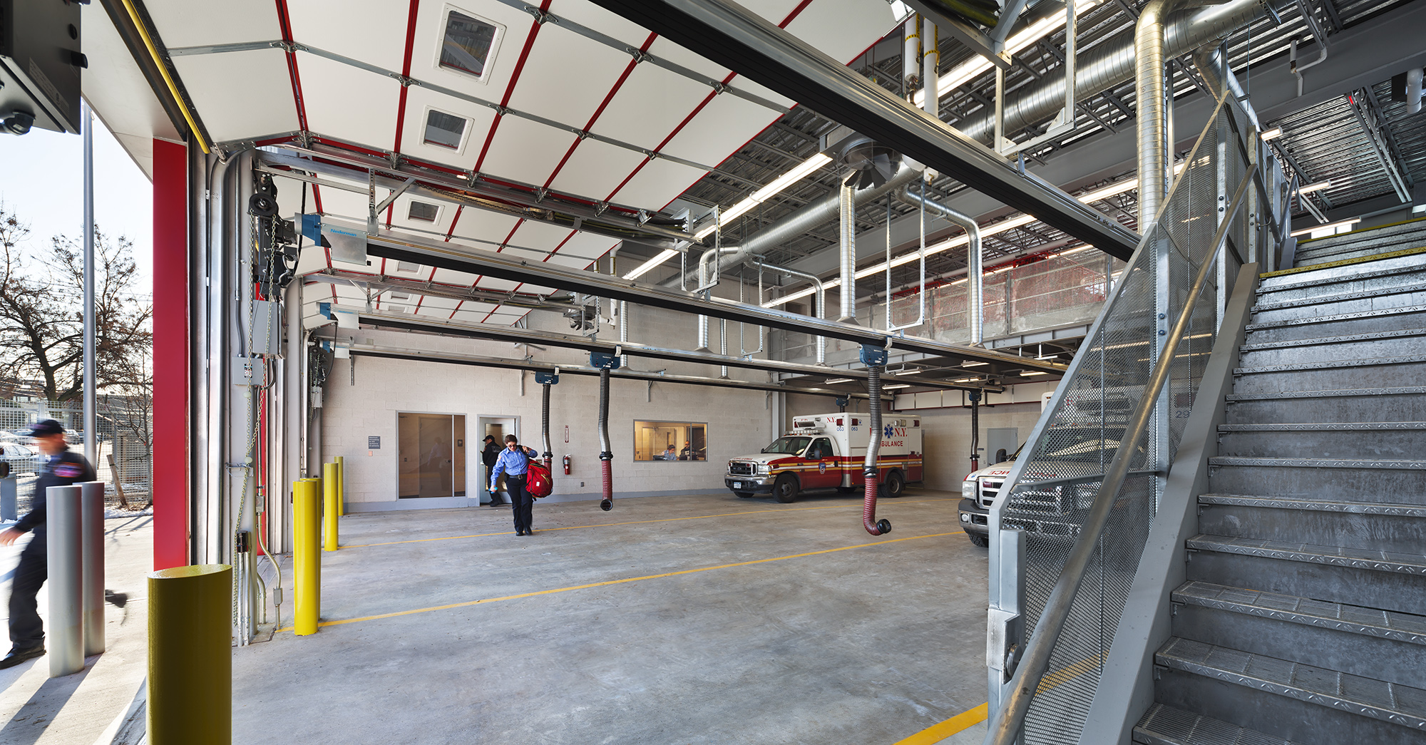 Zerega Avenue EMS Station by SmithMiller + Hawkinson Architects LLP