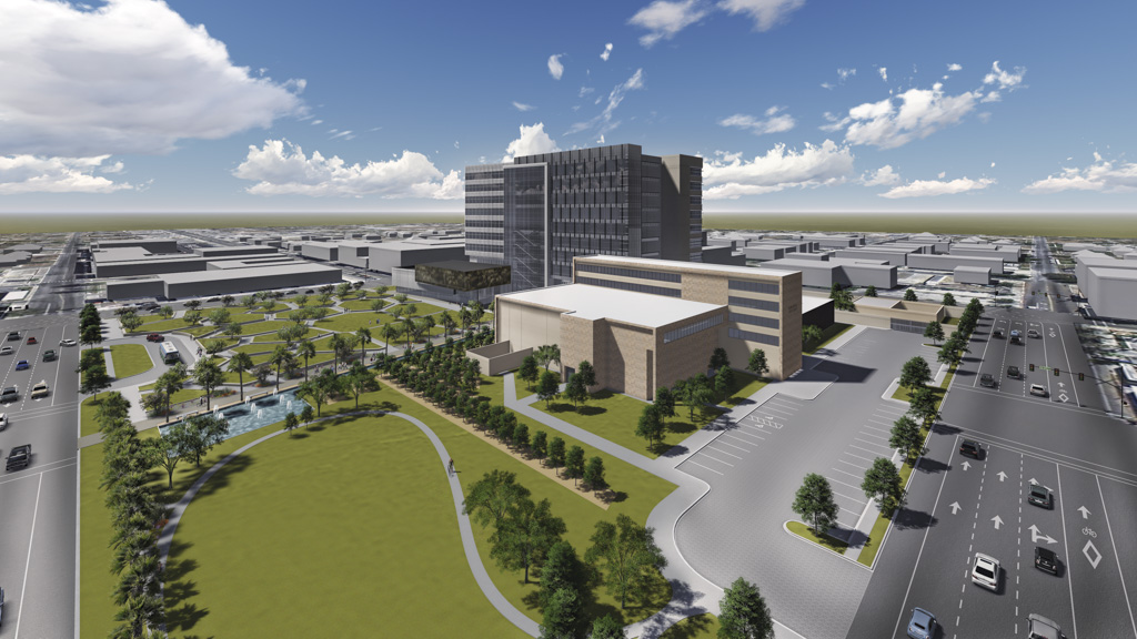 New Hidalgo County Courthouse Concepts by ERO Architects Architizer