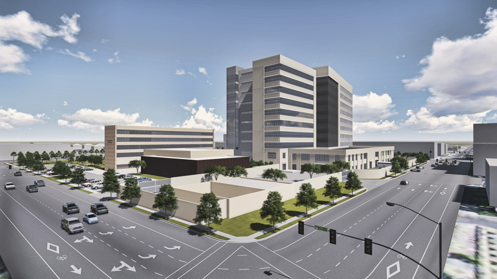 New Hidalgo County Courthouse Concepts by ERO Architects Architizer