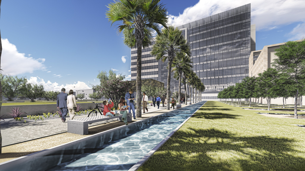 New Hidalgo County Courthouse Concepts by ERO Architects Architizer