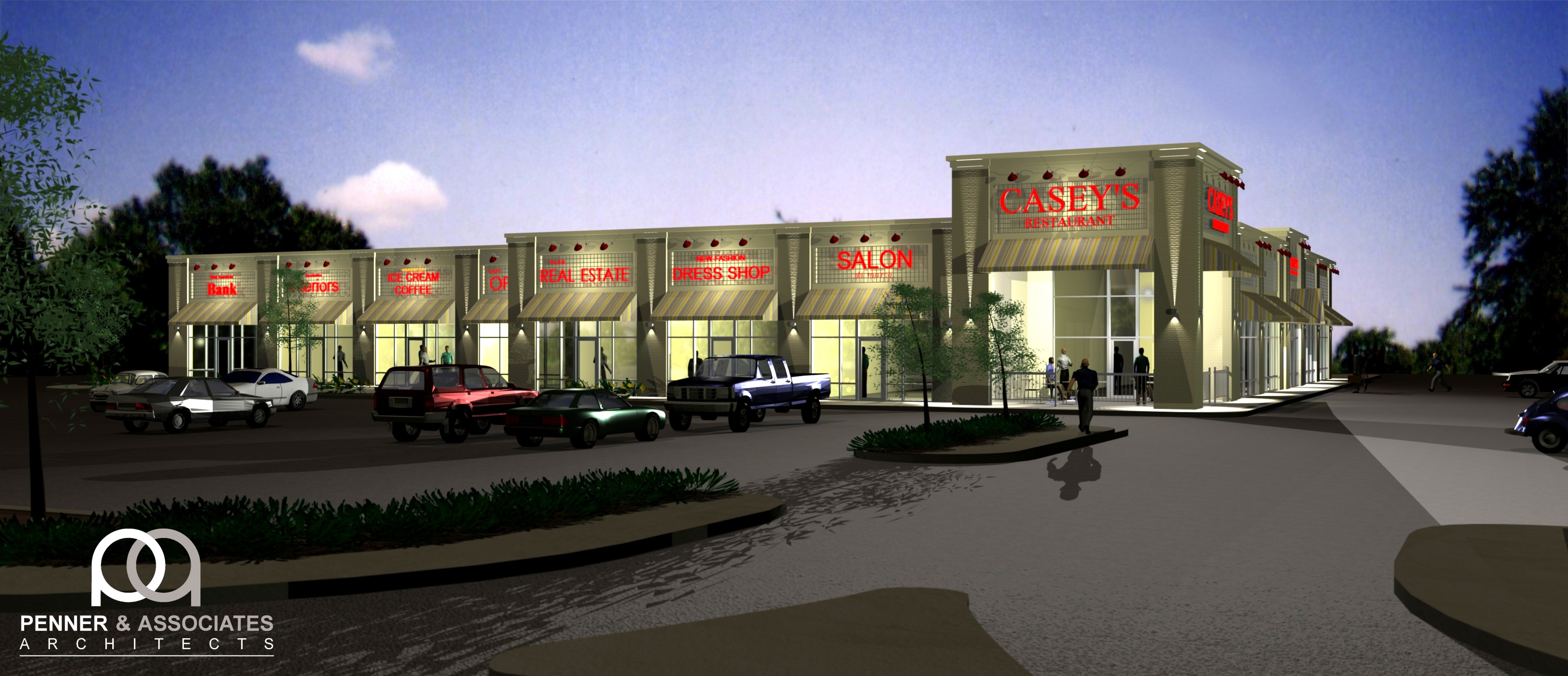 Twin Fountains Plaza by Penner & Associates Architects Architizer