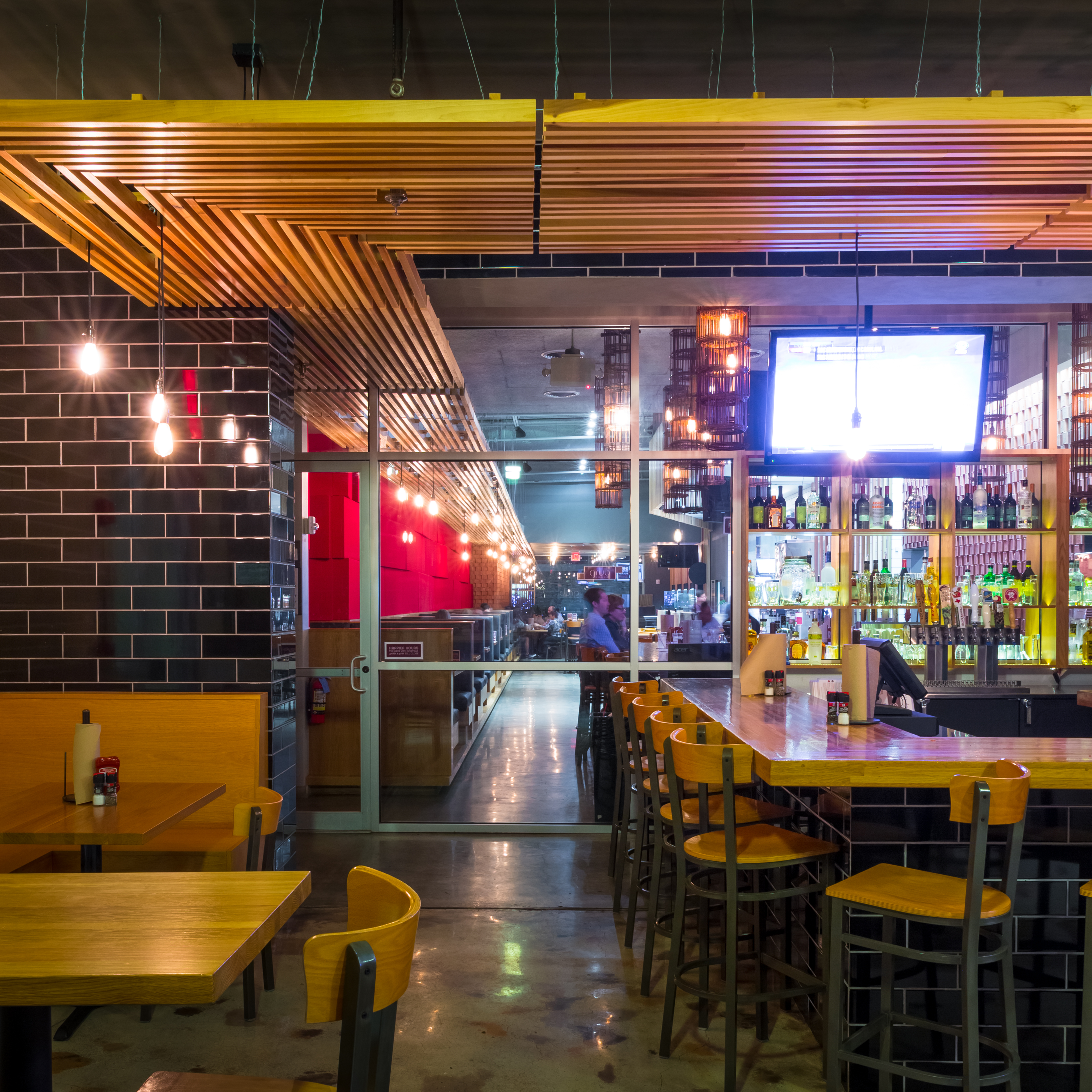 Grub Burger Bar Houston by Chioco Design Architizer