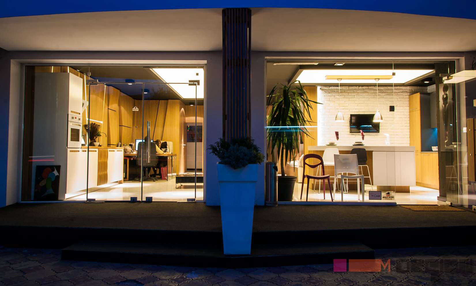 showroom/office interior design by Mario Dimitrov by M&K DESIGN AB ...