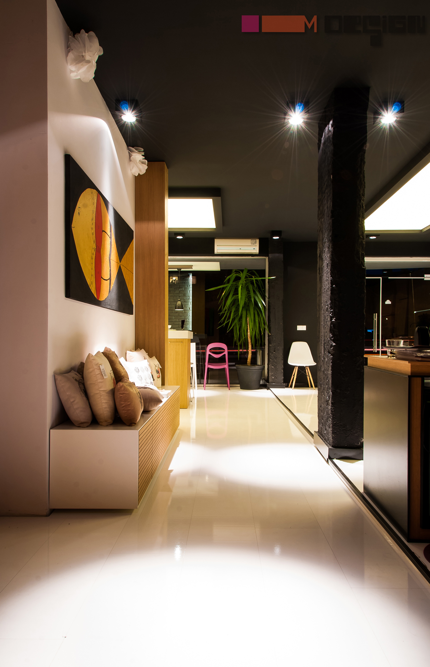 showroom/office interior design by Mario Dimitrov by M&K DESIGN AB ...