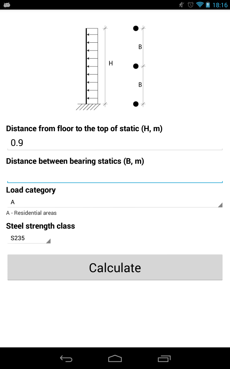 Railing Calculator APP by Architizer