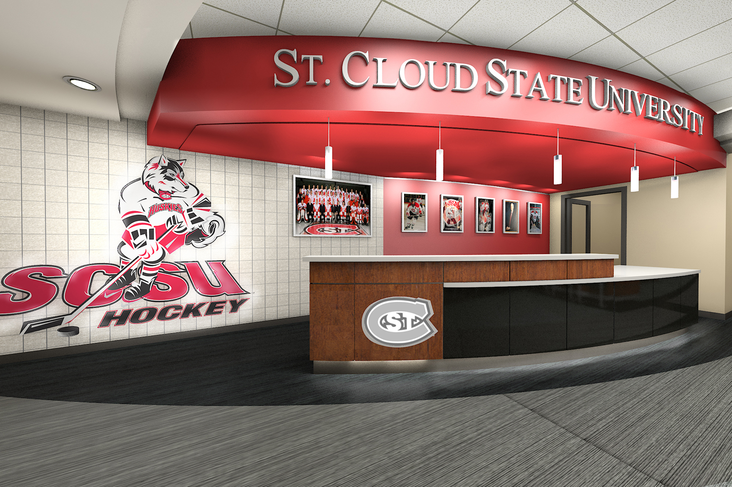 Herb Brooks National Hockey Center by JLG Architects Architizer