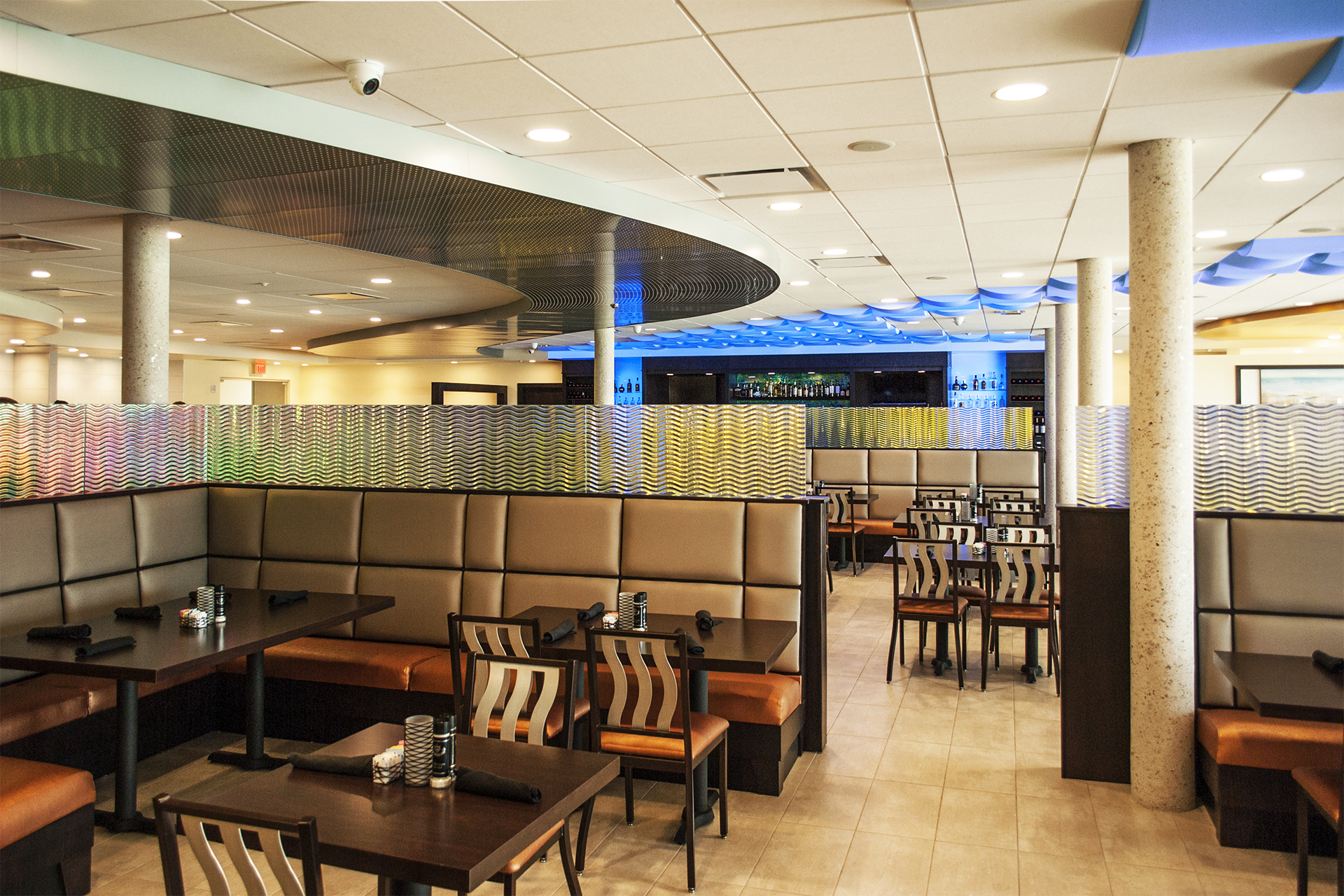 Shephard's Beach Resort Ocean Flame Restaurant and Salt Bar by Design